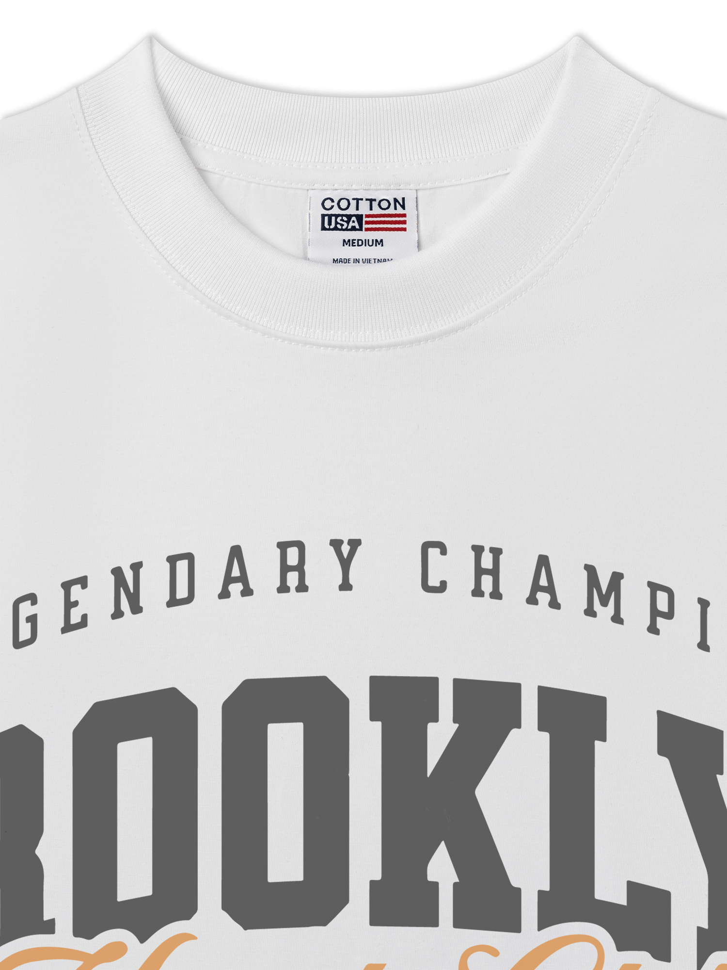 Áo Thun Relaxed Fit City Brooklyn Varsity Club