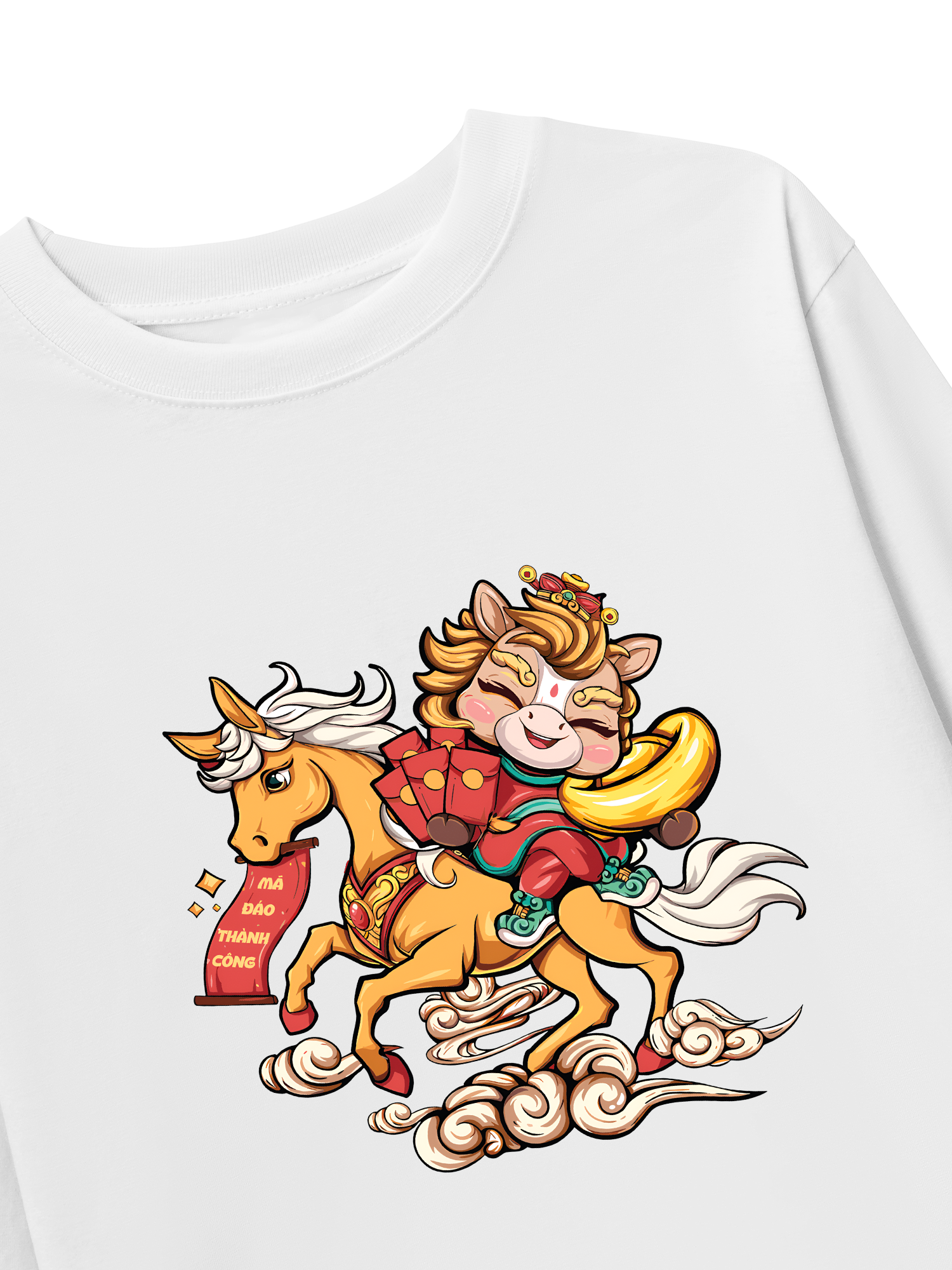 Áo Thun Dài Tay Mã Đáo Thành Công