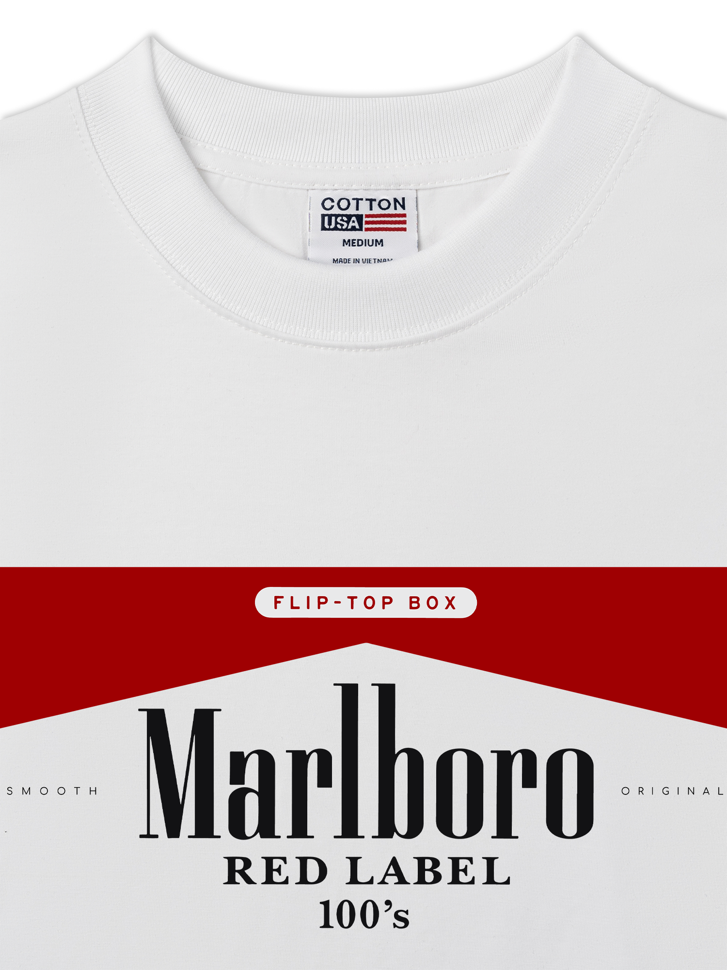 Áo Thun Relaxed Fit Marlboro Flip Top Box
