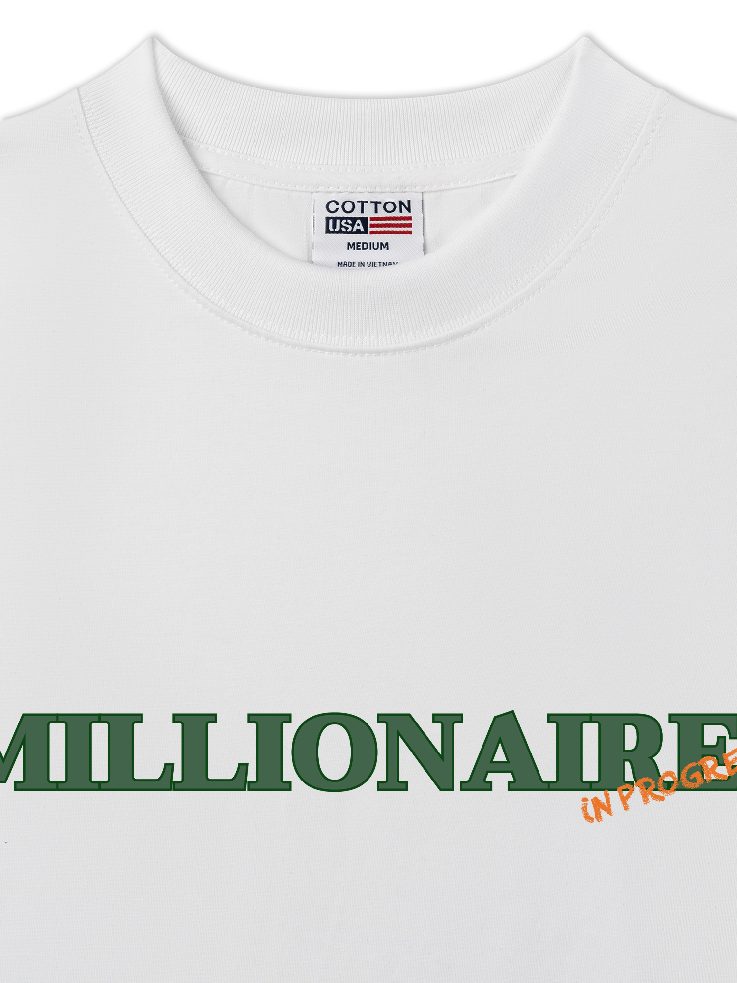 Áo Thun Relaxed Fit Money Millionaire In Progress