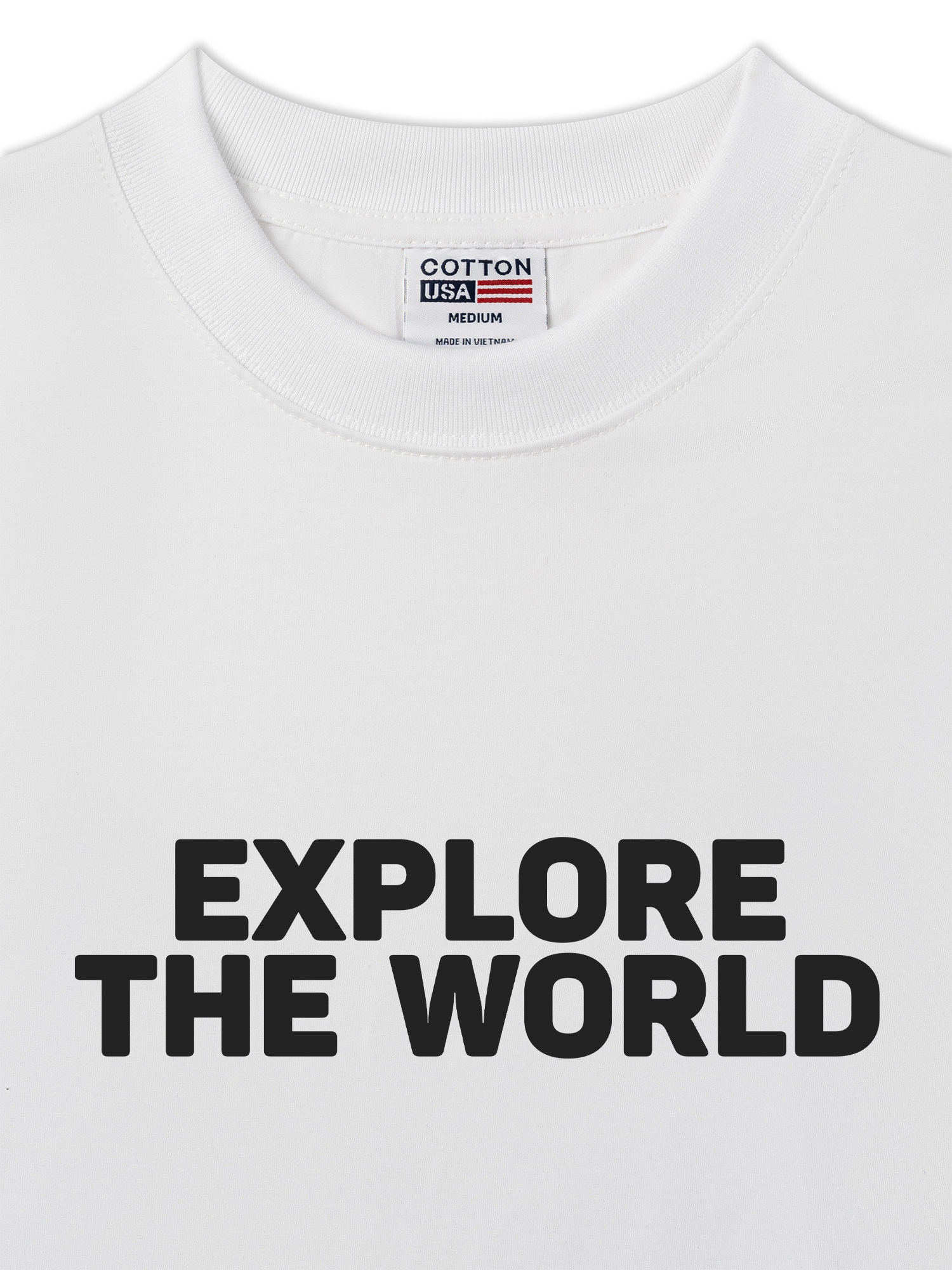 Áo Thun Relaxed Fit World Map