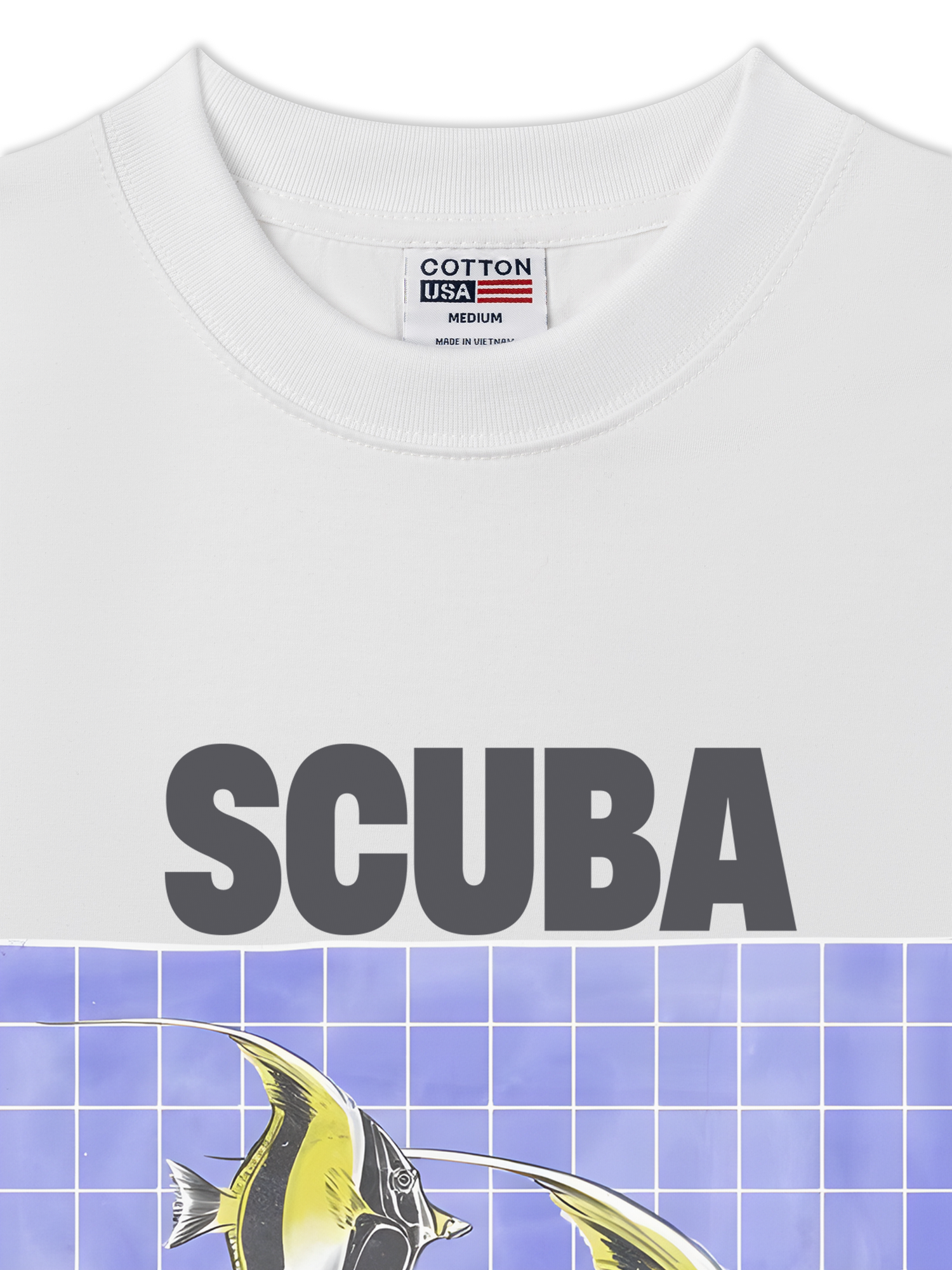 Áo Thun Relaxed Fit Tropical Scuba Paradise