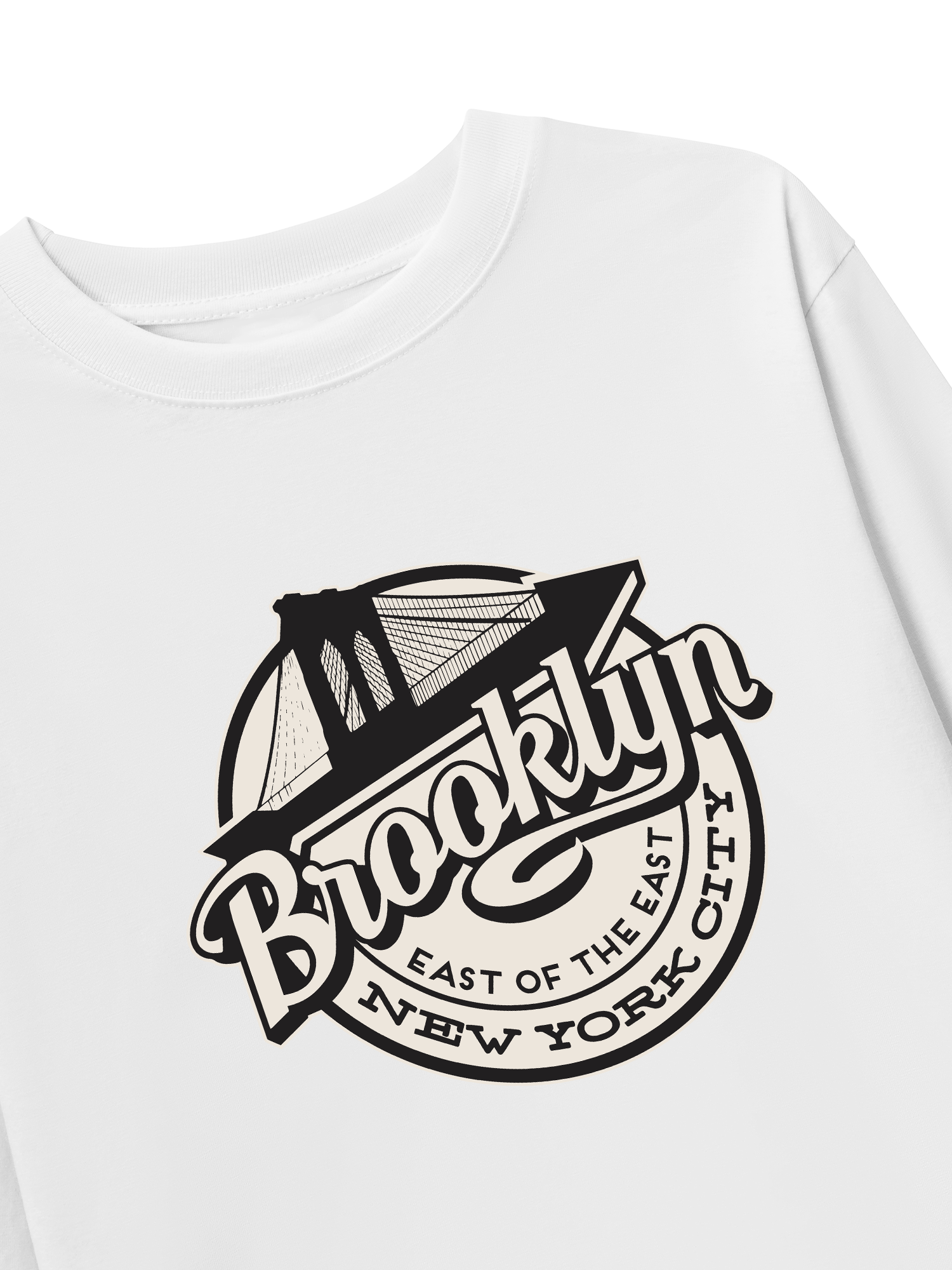 Áo Thun Dài Tay USA Brooklyn East Of The East