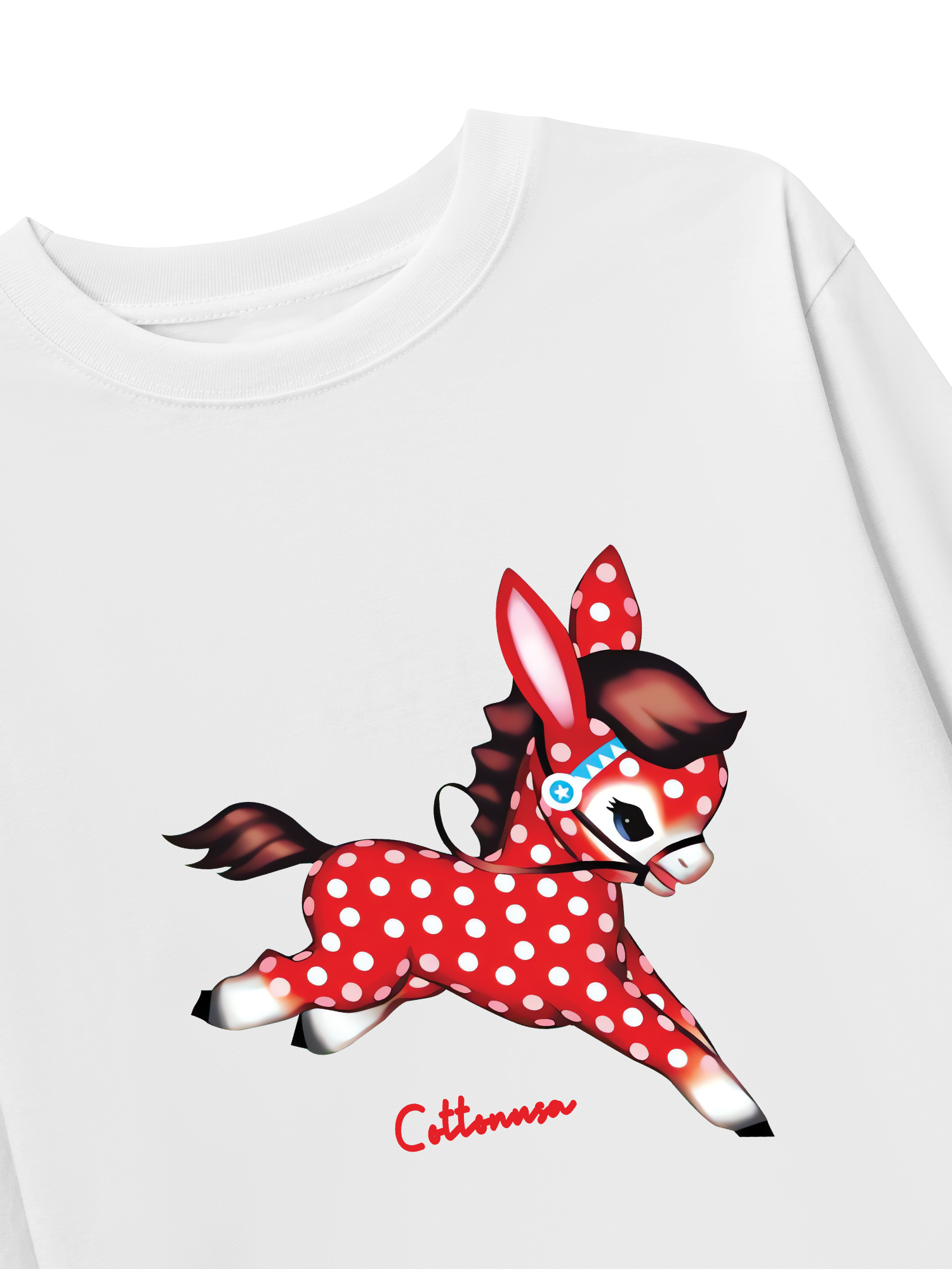 Áo Thun Dài Tay Dots Horse