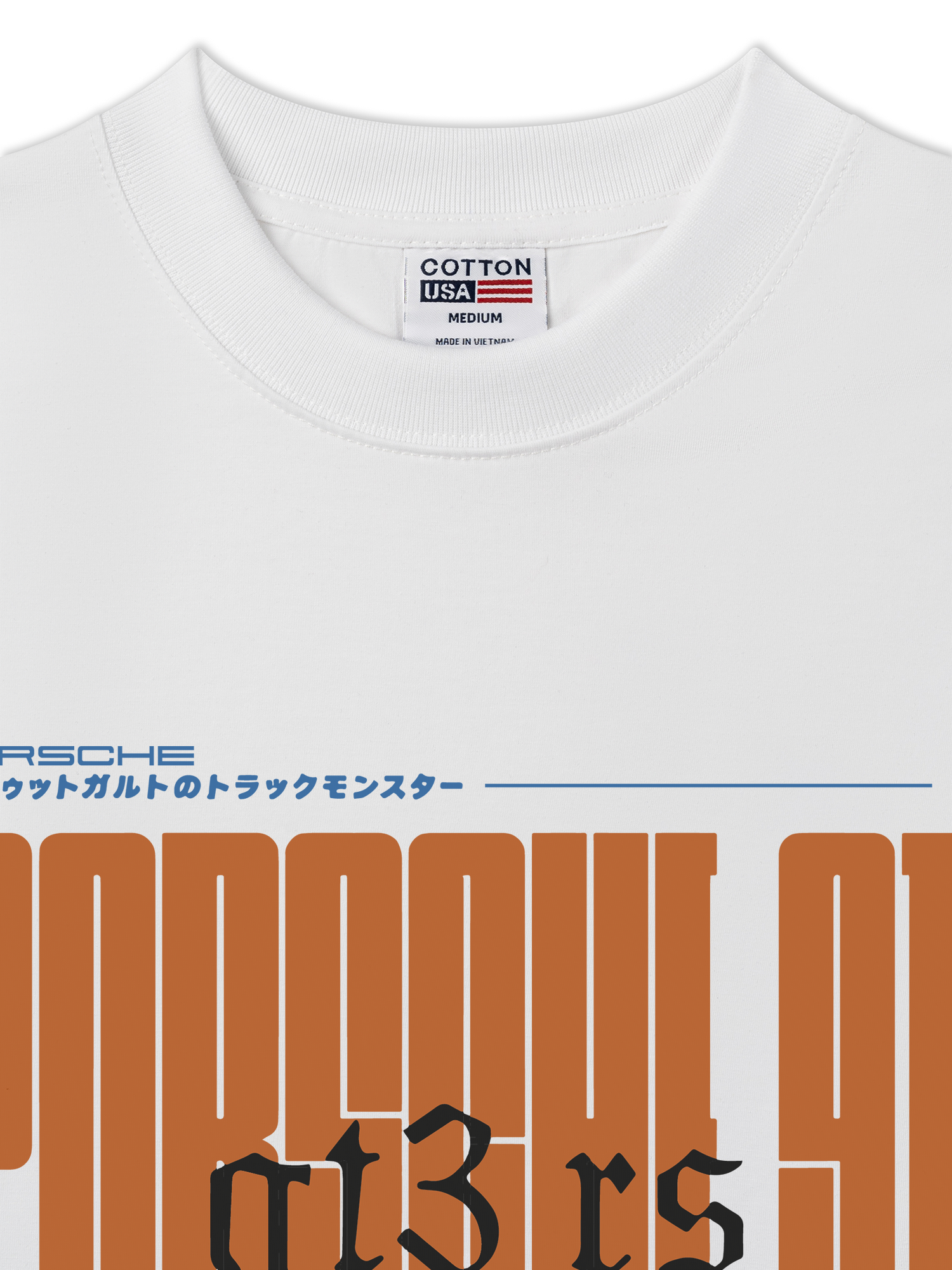 Áo Thun Relaxed Fit Porsche Japan Vintage GT3 RS