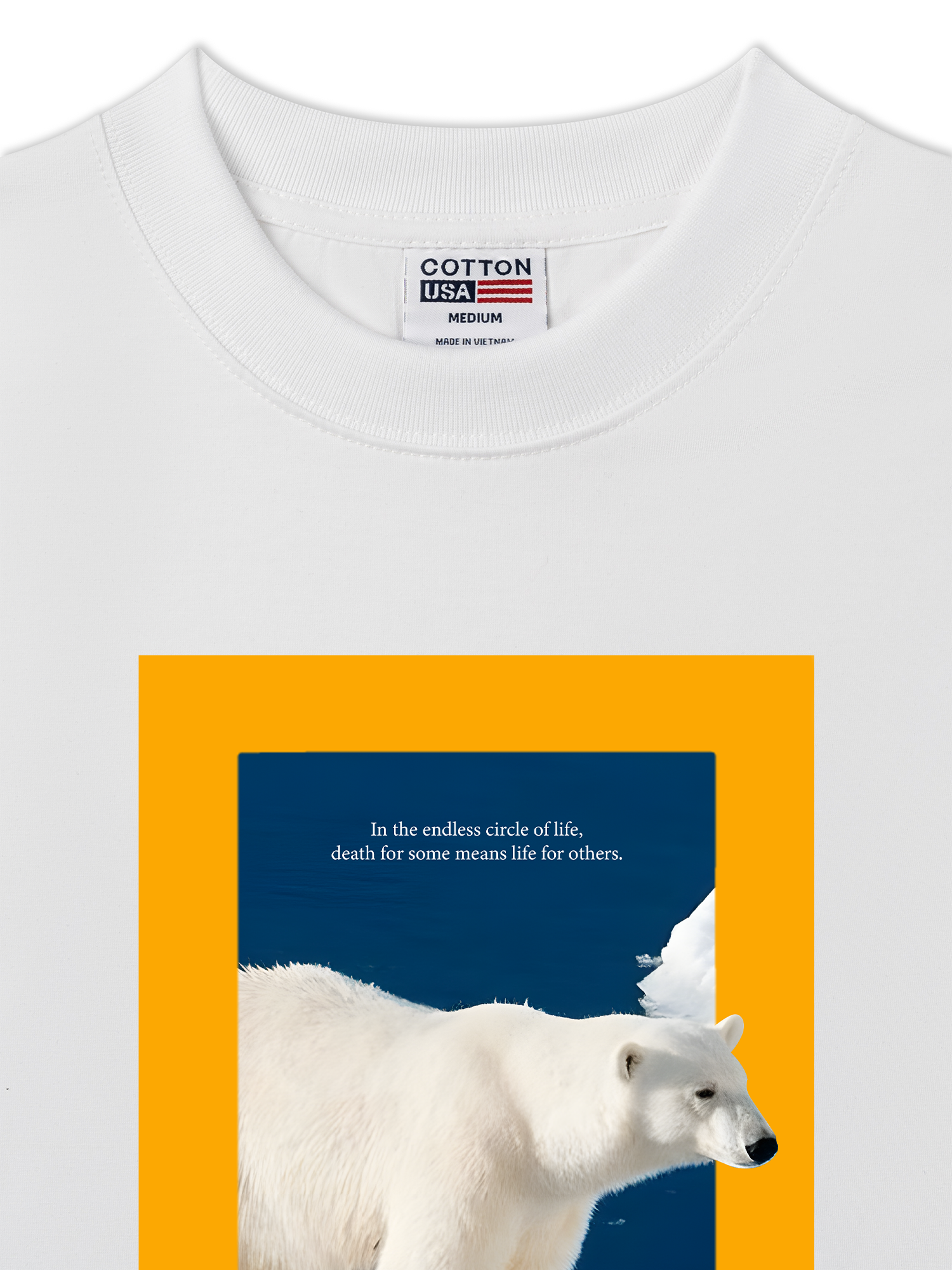 Áo Thun Relaxed Fit Wild Life Polar On Giant Ice