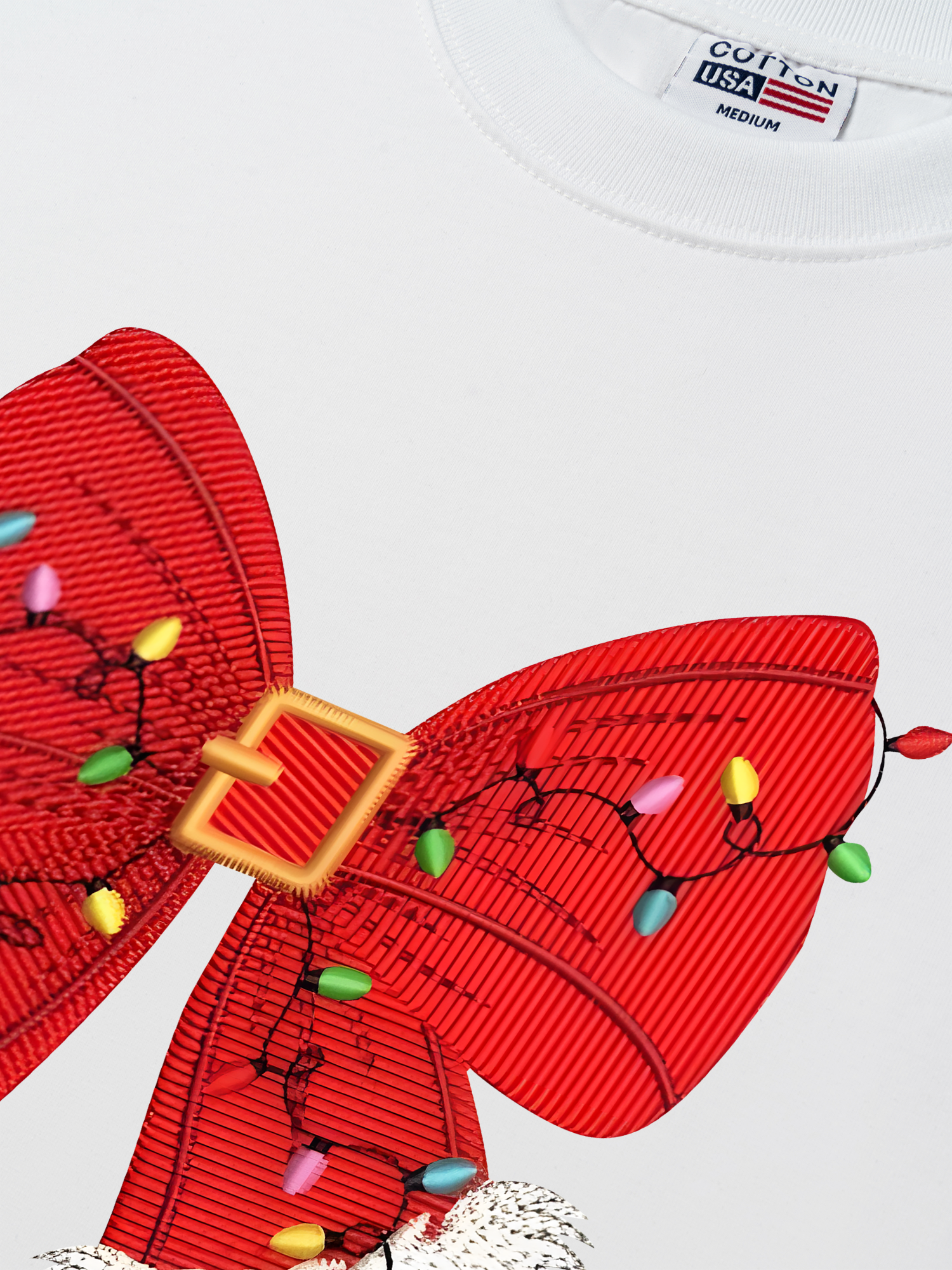 Áo Thun Relaxed Fit Jingle Bow