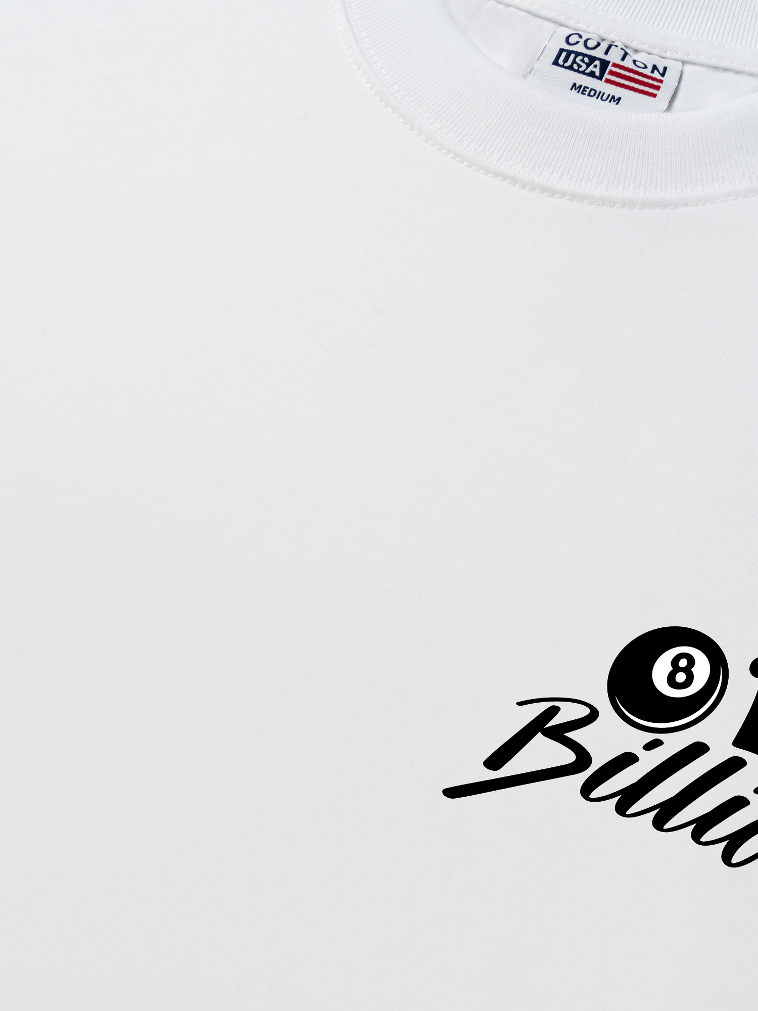 Áo Thun Relaxed Fit Billiards King Black Ball