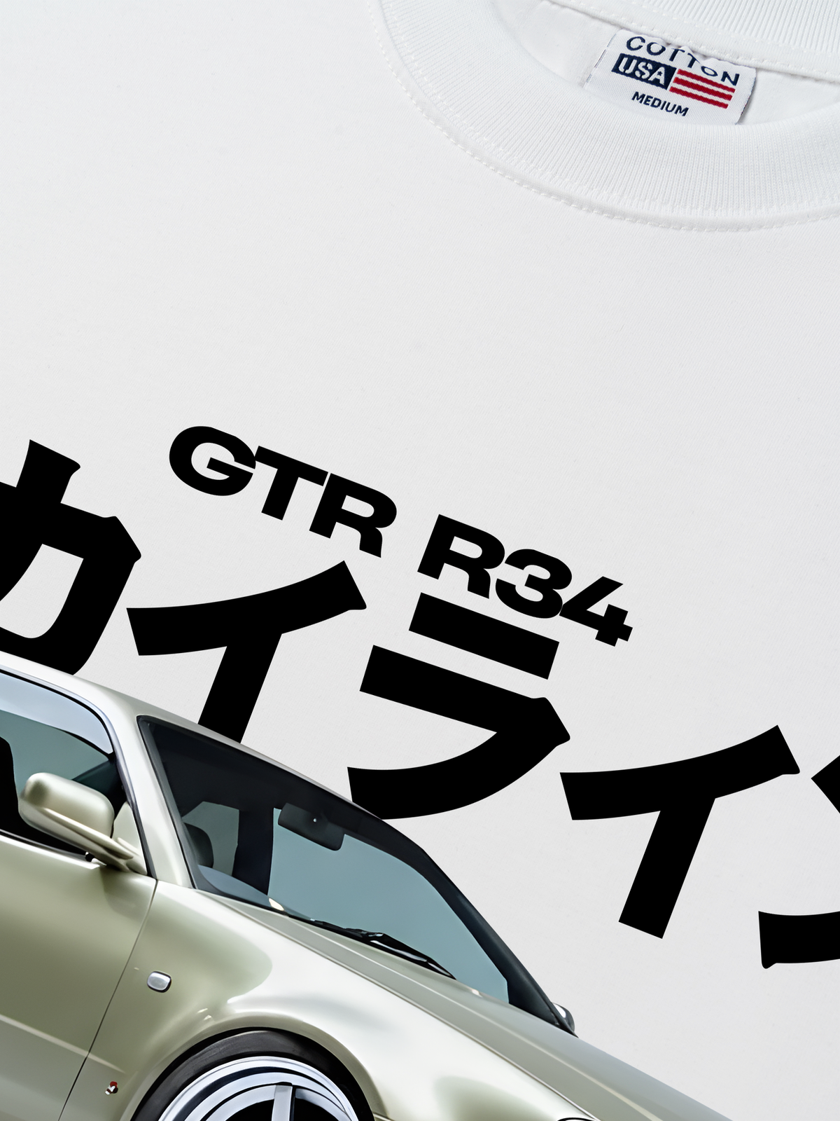 Áo Thun Relaxed Fit Skyline GTR R34