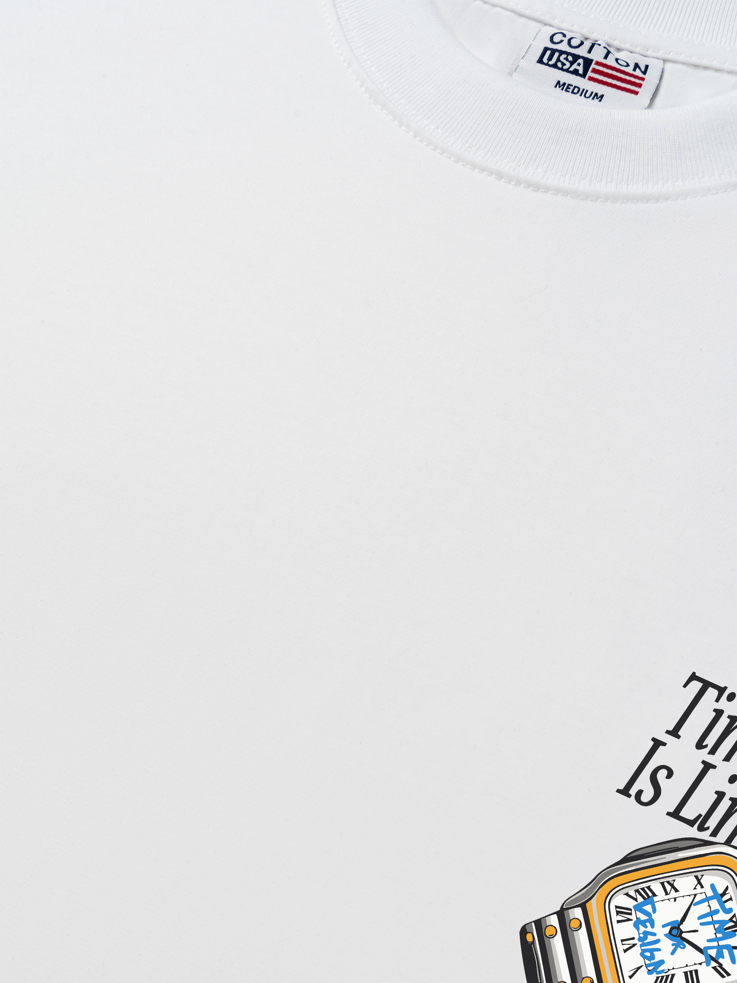 Áo Thun Relaxed Fit Time Is Limited