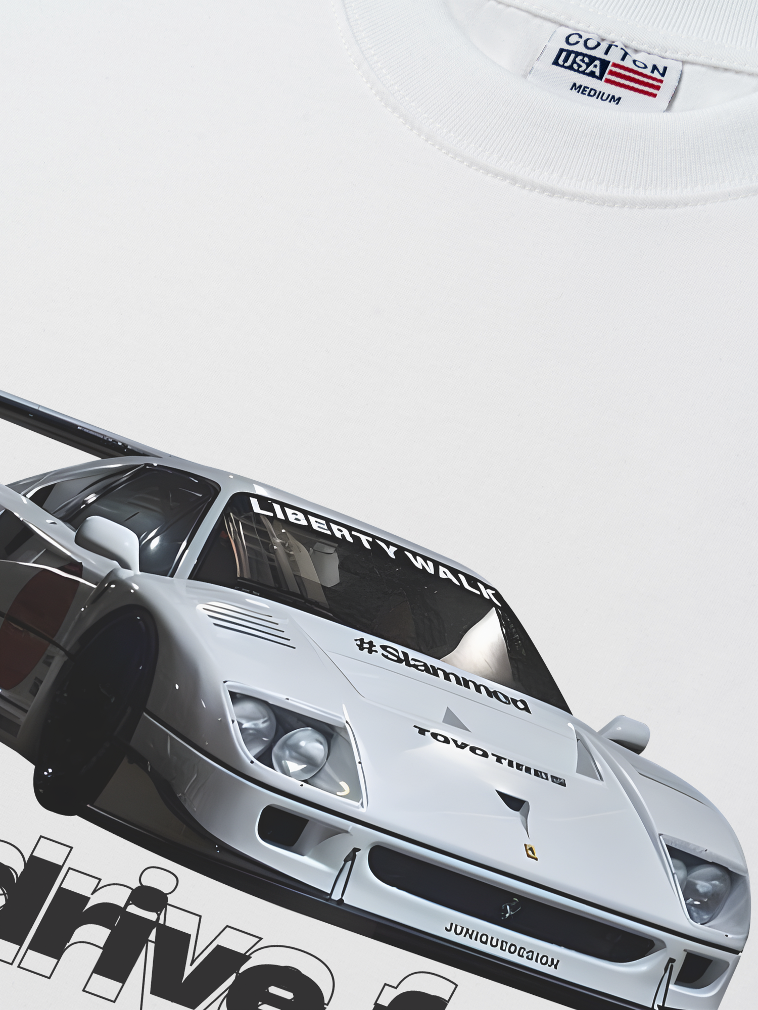 Áo Thun Relaxed Fit Ferrari We Drive Fast