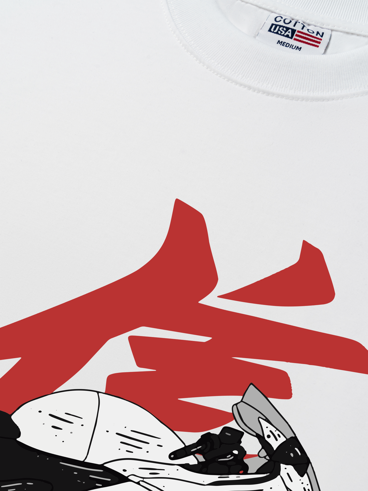 Áo Thun Relaxed Fit Suzuki Hayabusa Sky Hunter