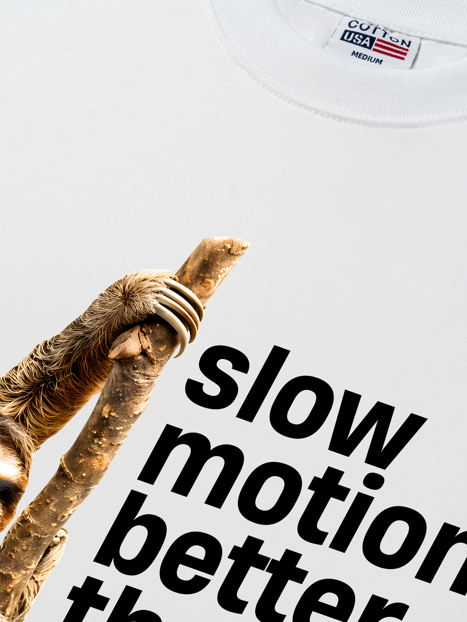 Áo Thun Relaxed Fit Slow Motion