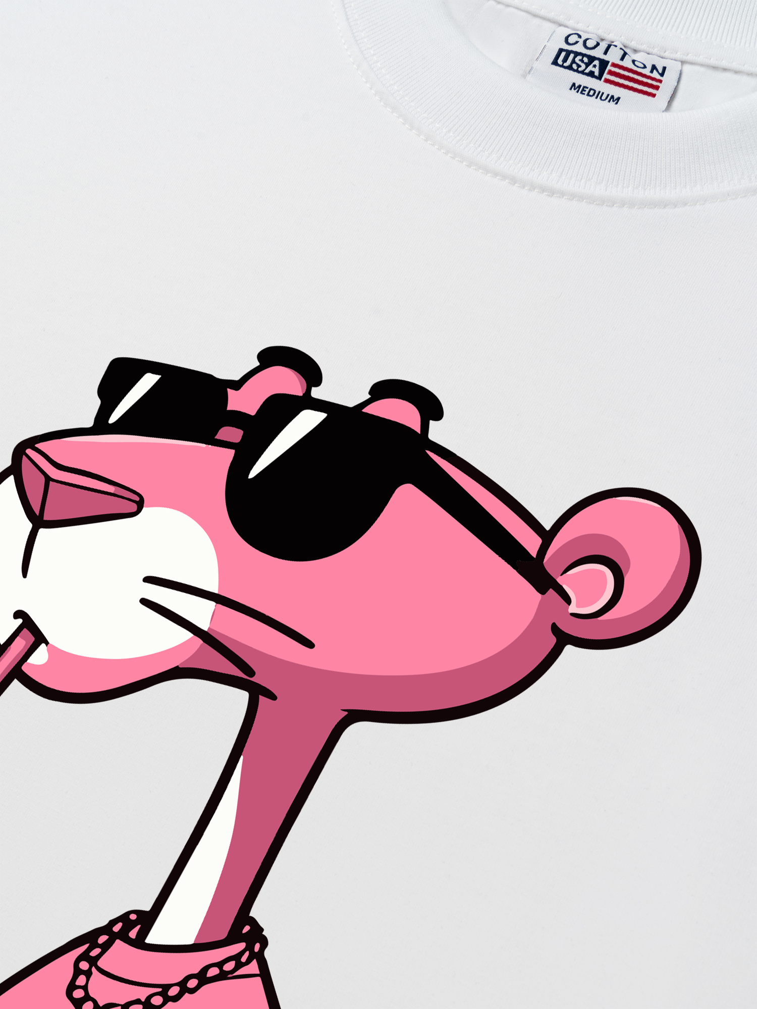 Áo Thun Relaxed Fit Dope Pink Panther