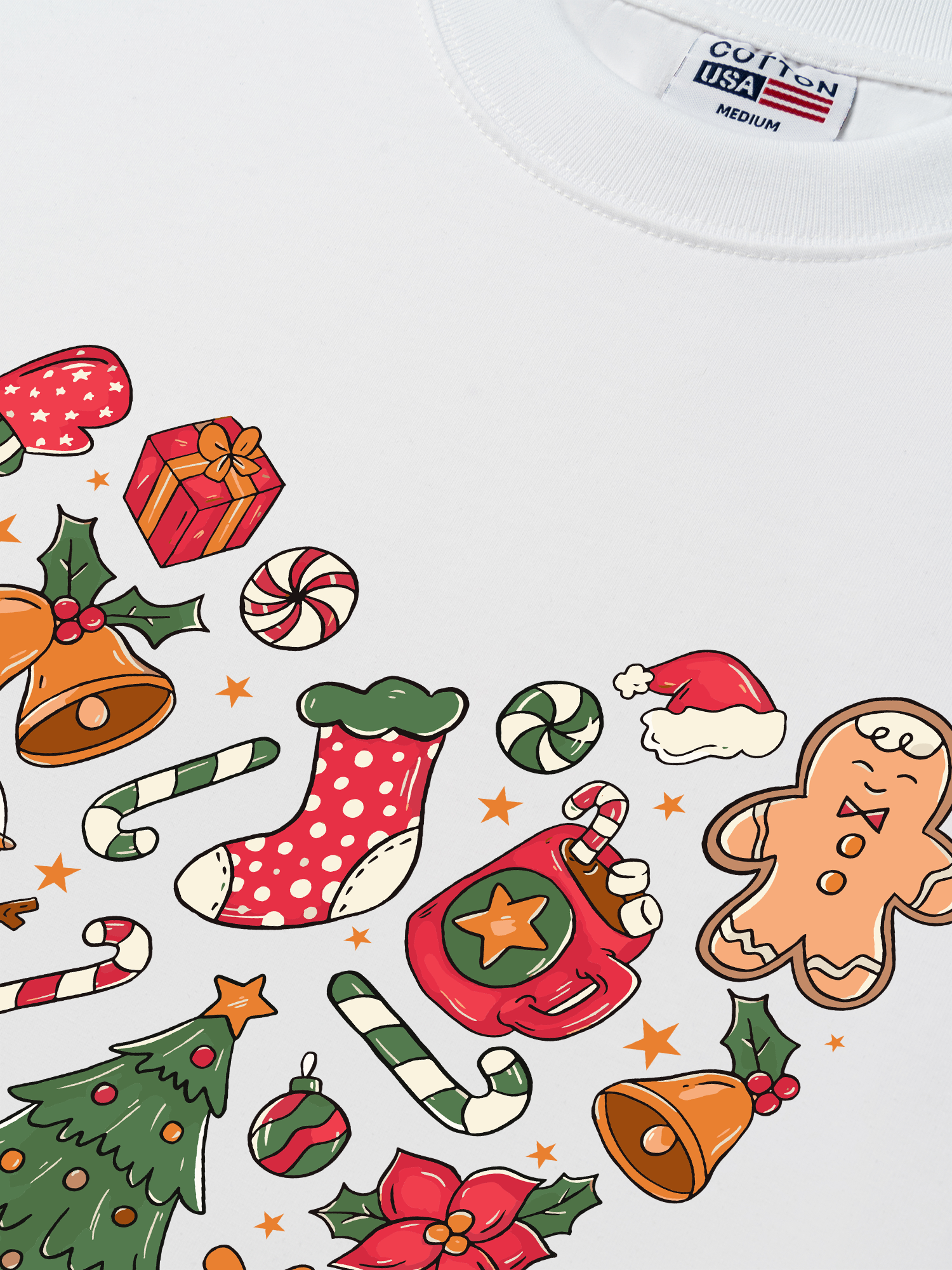 Áo Thun Relaxed Fit Merry Heart