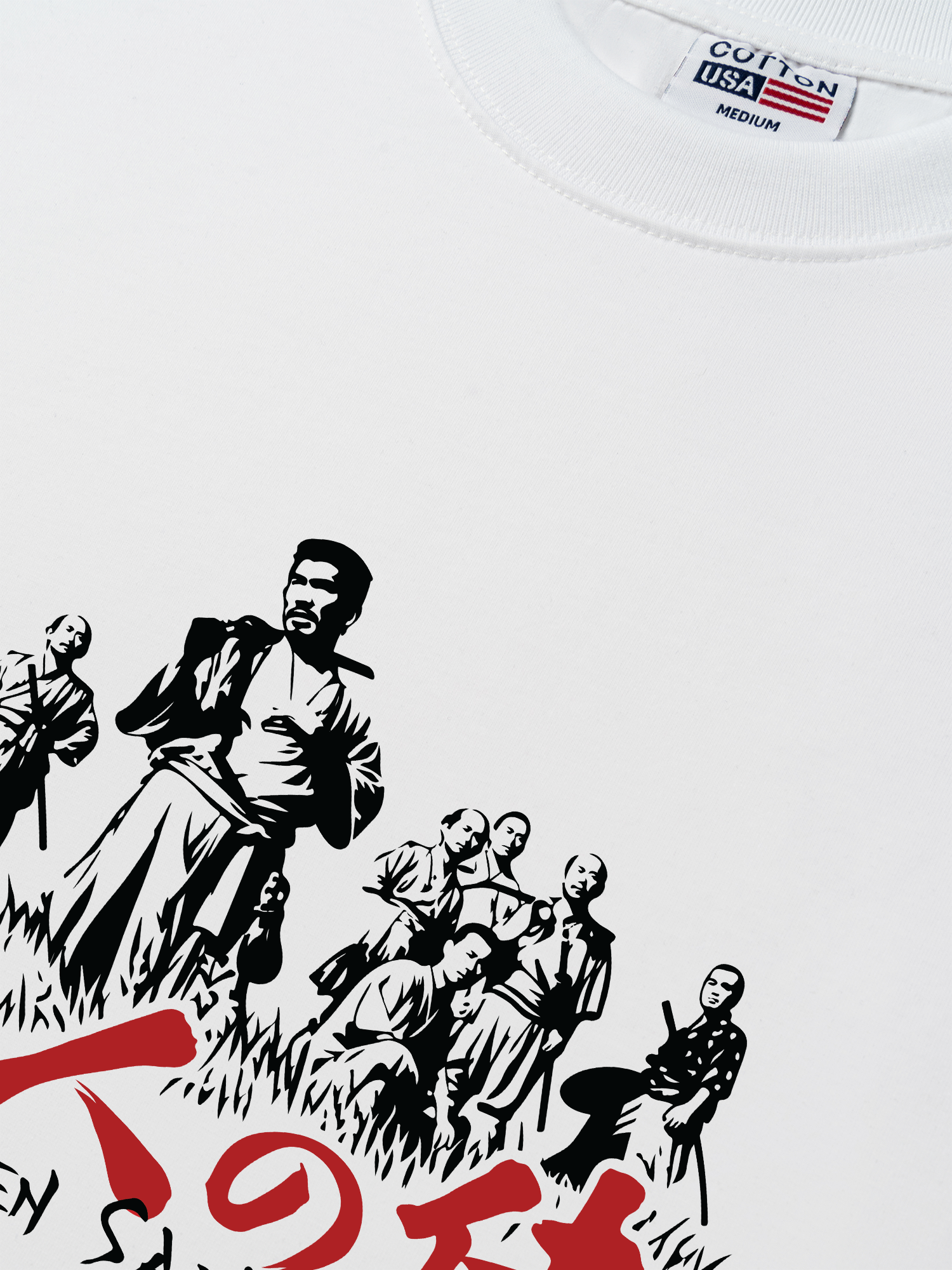 Áo Thun Relaxed Fit Seven Samurai