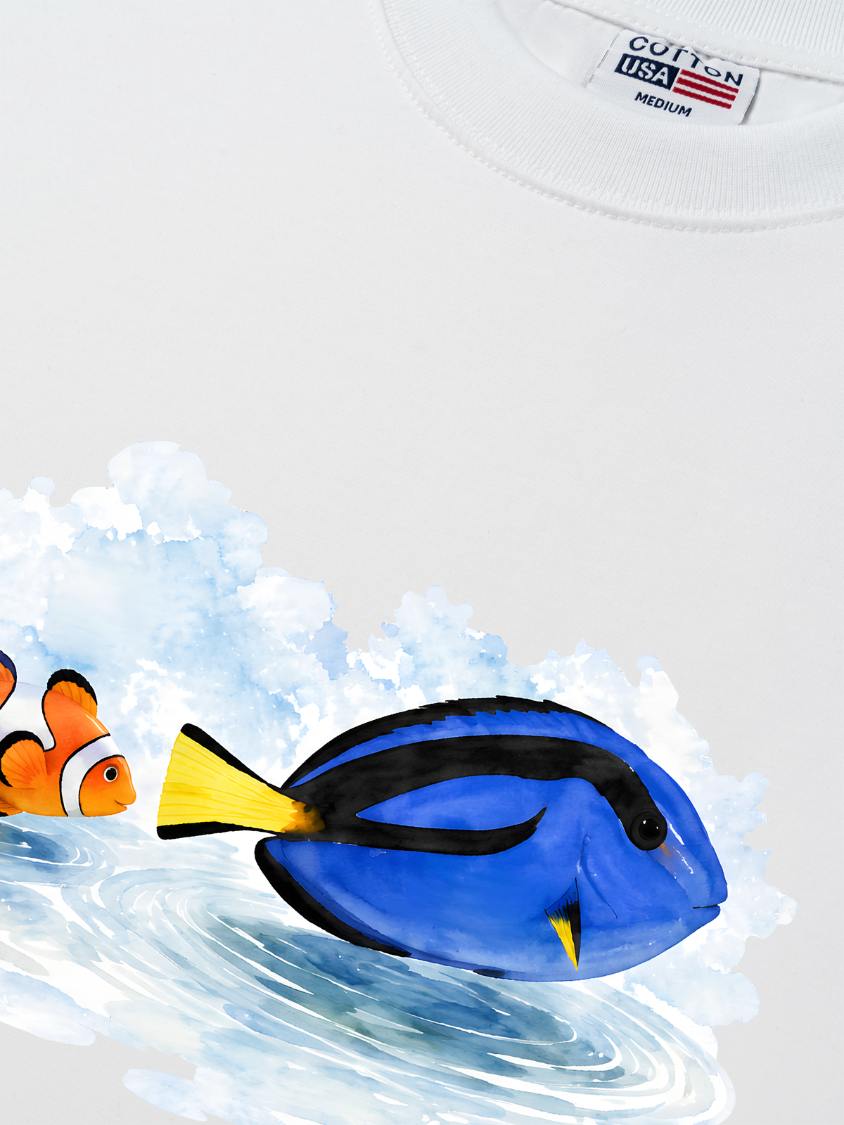 Áo Thun Relaxed Fit Just Keep Swimming