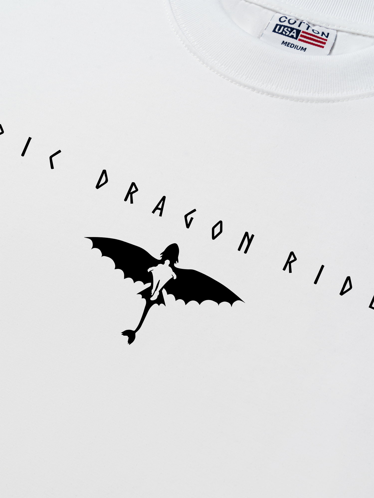 Áo Thun Relaxed Fit Dragon Rider