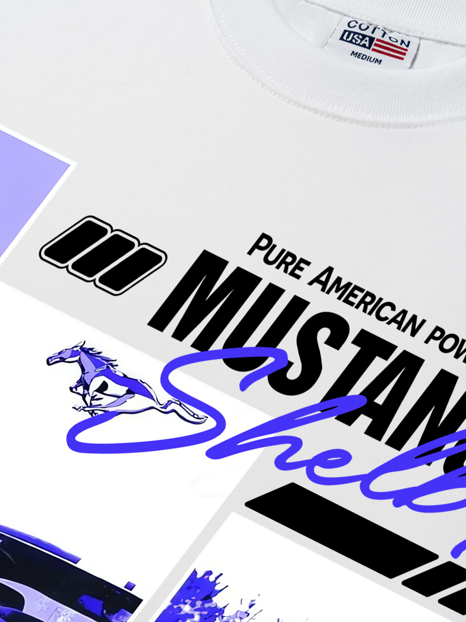 Áo Thun Relaxed Fit Ford Mustang Shelby