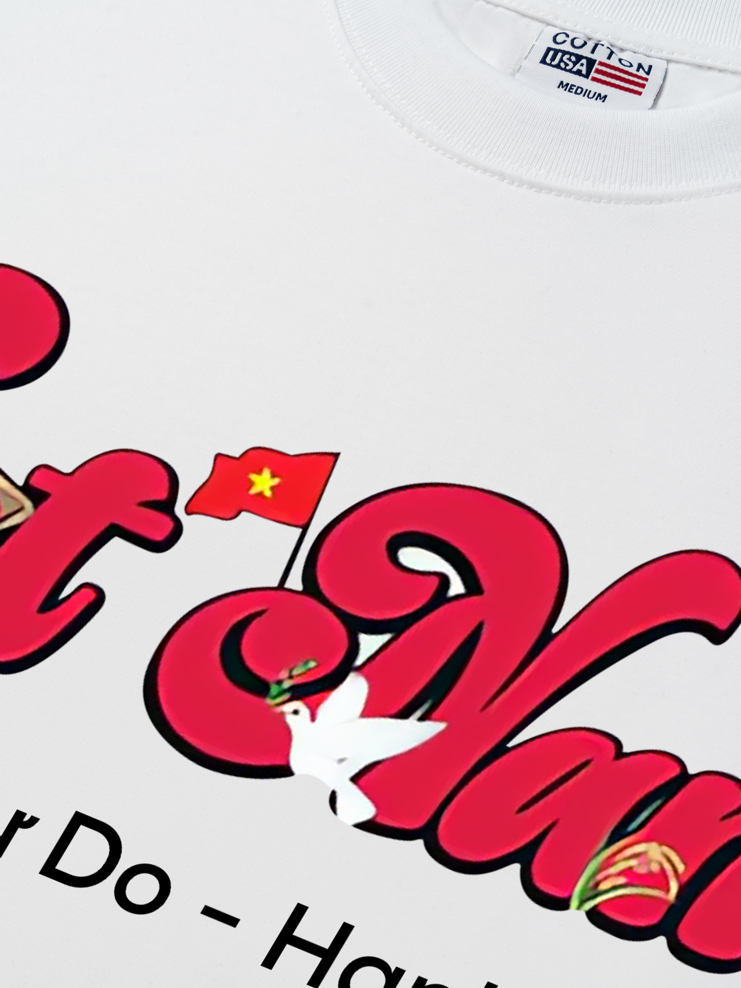 Áo Thun Relaxed Fit Việt Nam Tự Do