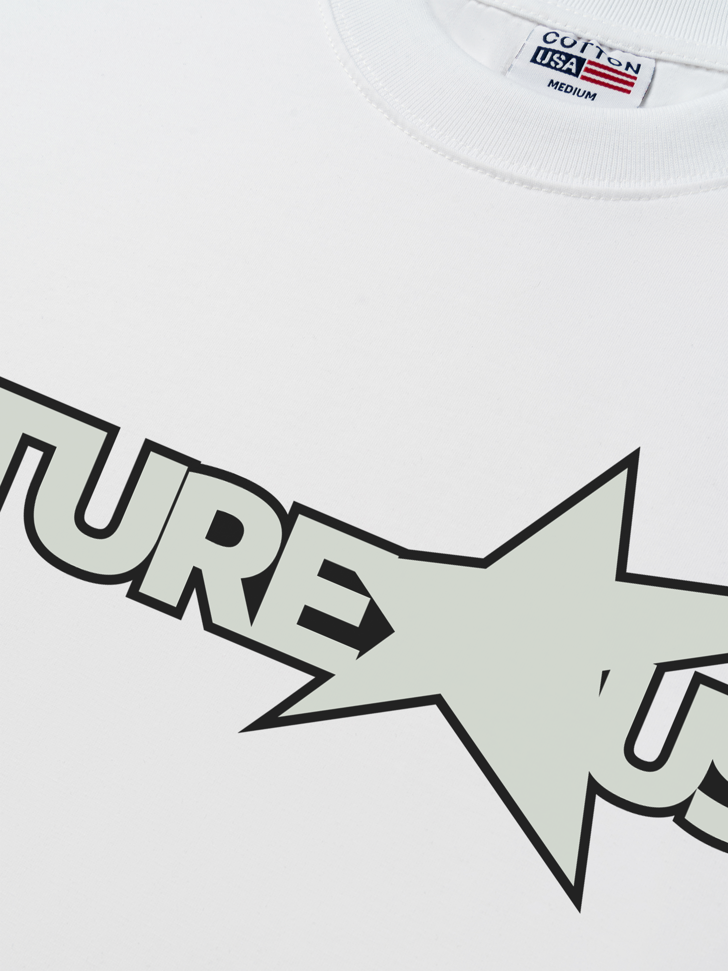 Áo Thun Relaxed Fit USA Culture Star