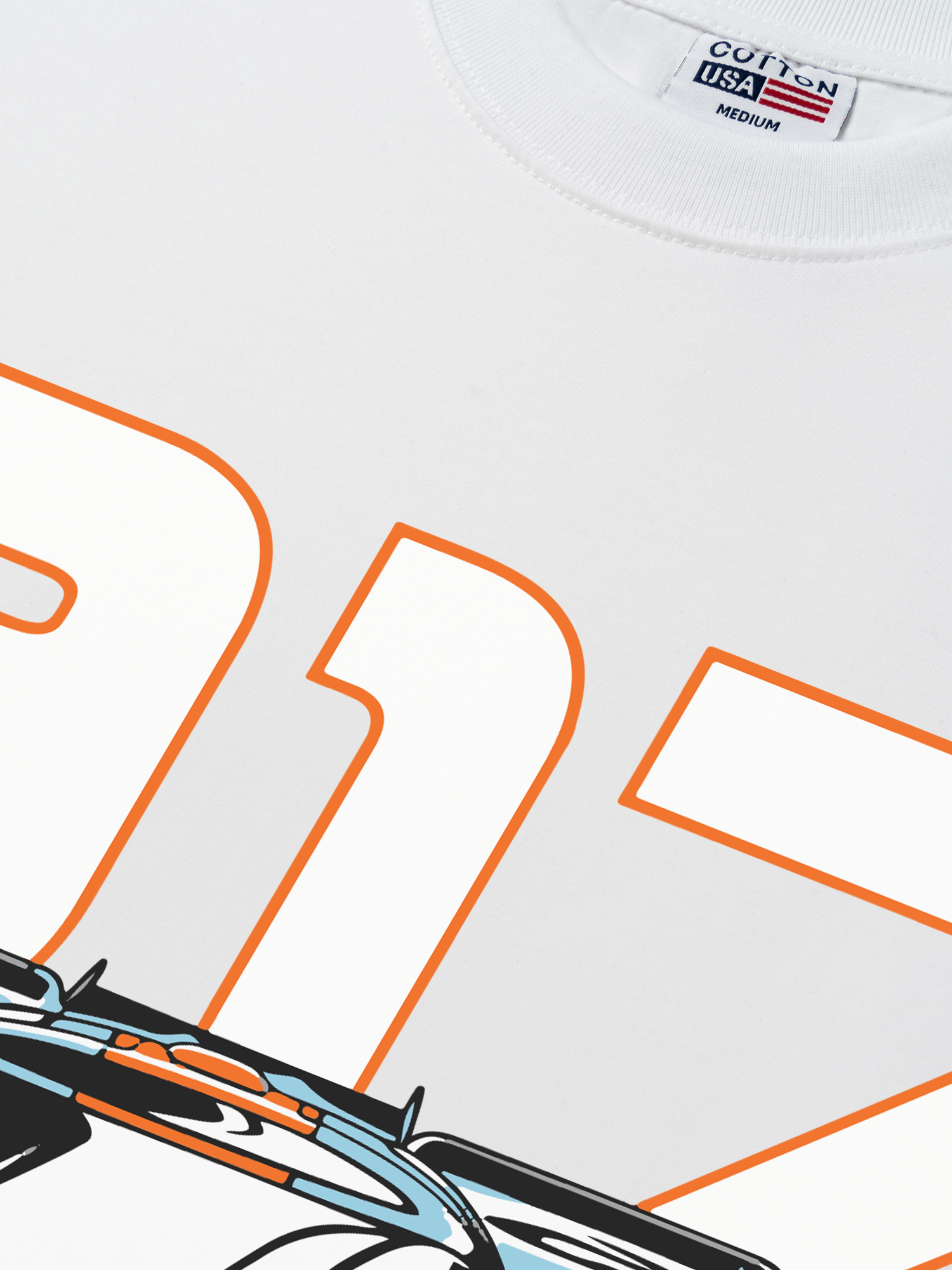 Áo Thun Relaxed Fit Porsche Lighting 917