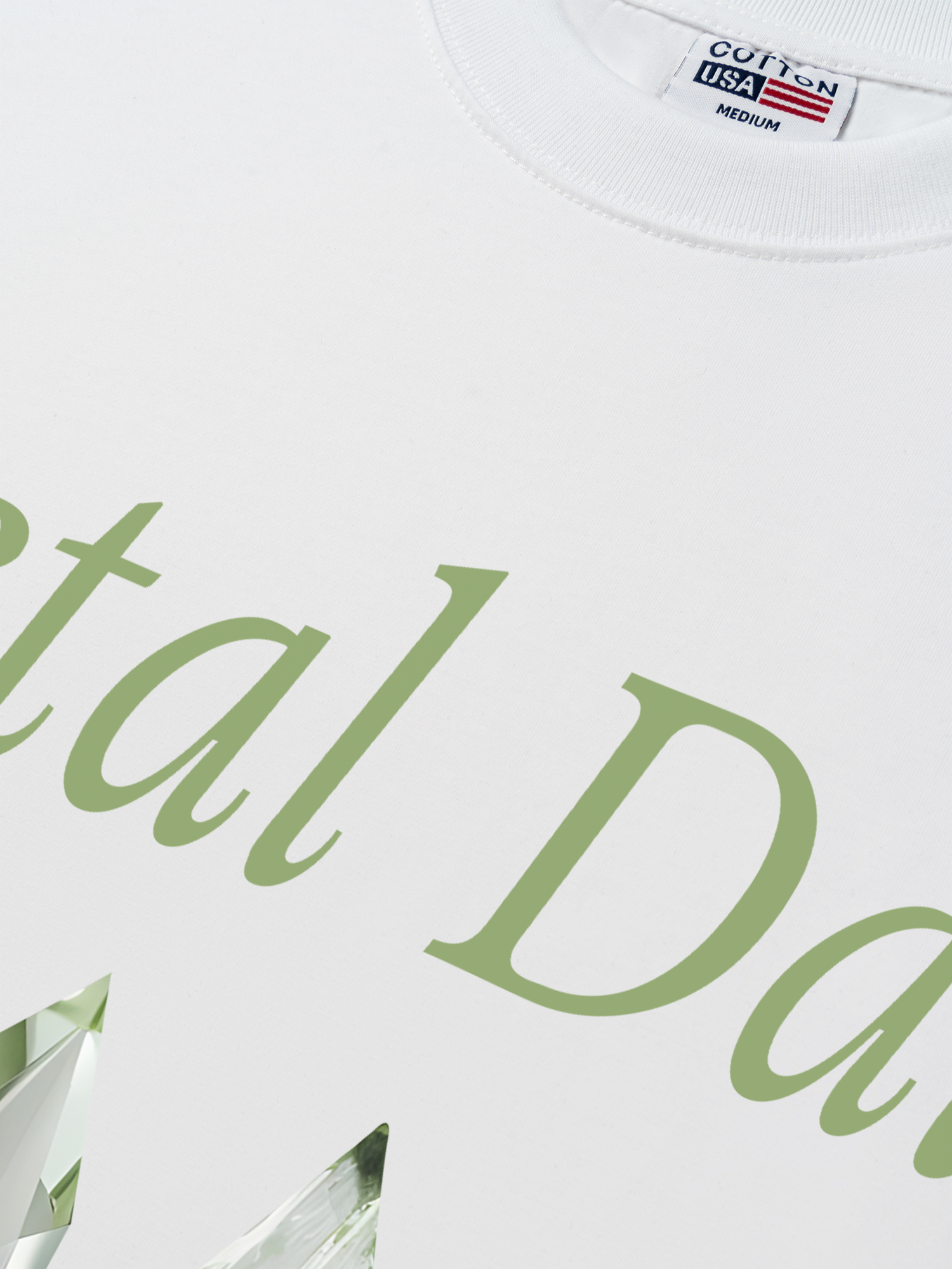 Áo Thun Relaxed Fit Floral Crytsal Daisy