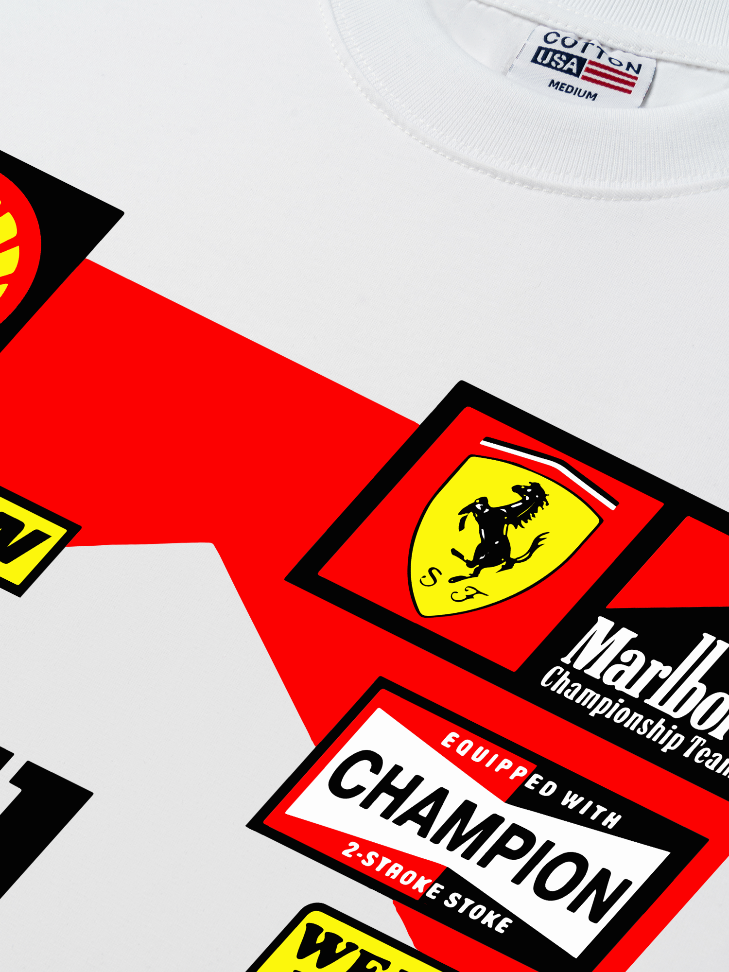 Áo Thun Relaxed Fit Marlboro Race Crew 90s