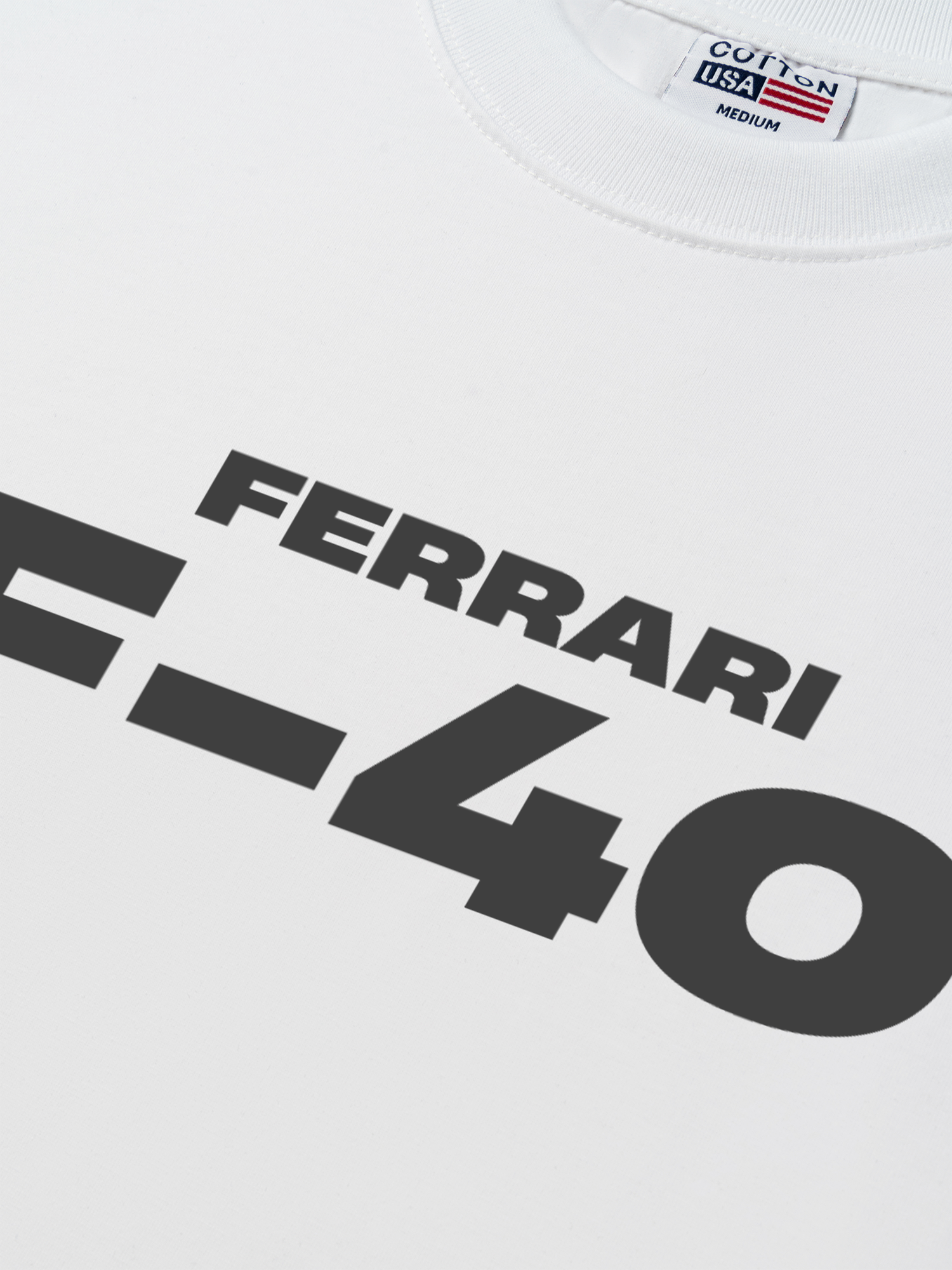 Áo Thun Relaxed Fit Ferrari F-40 Classic