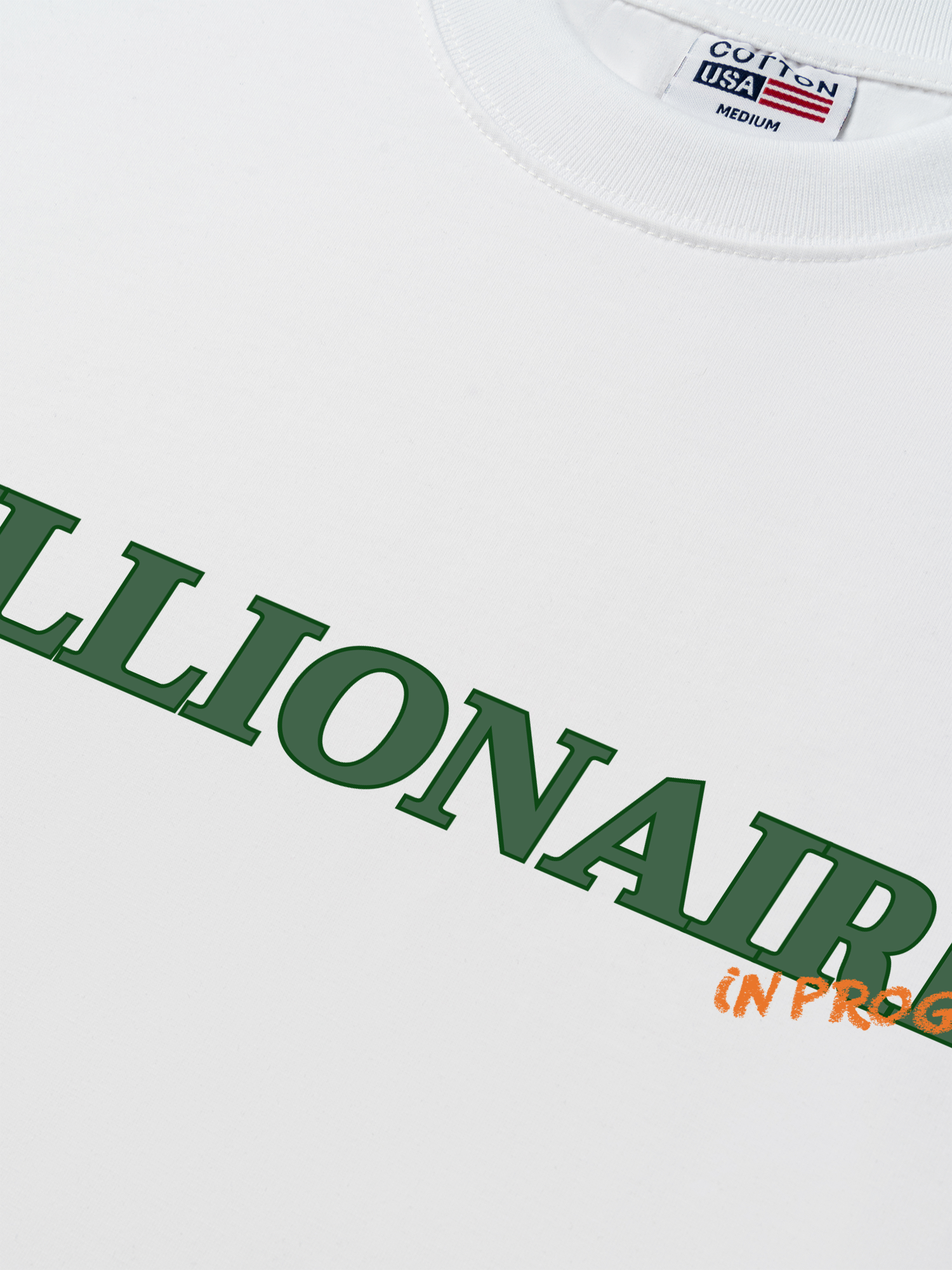 Áo Thun Relaxed Fit Money Millionaire In Progress