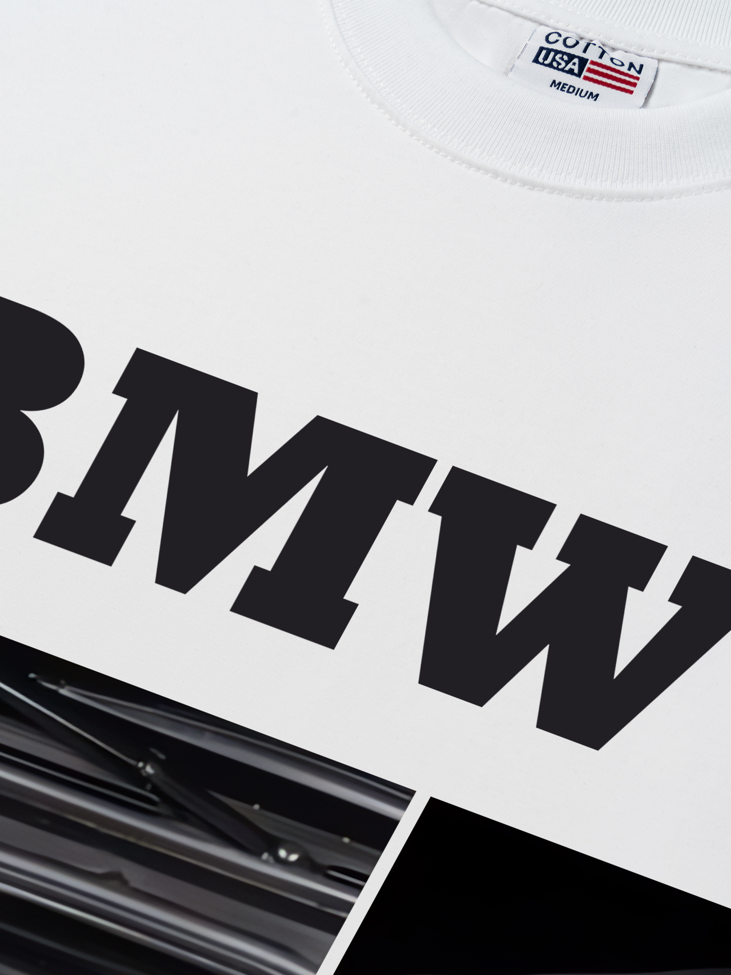 Áo Thun Relaxed Fit BMW M3 GTR Silver