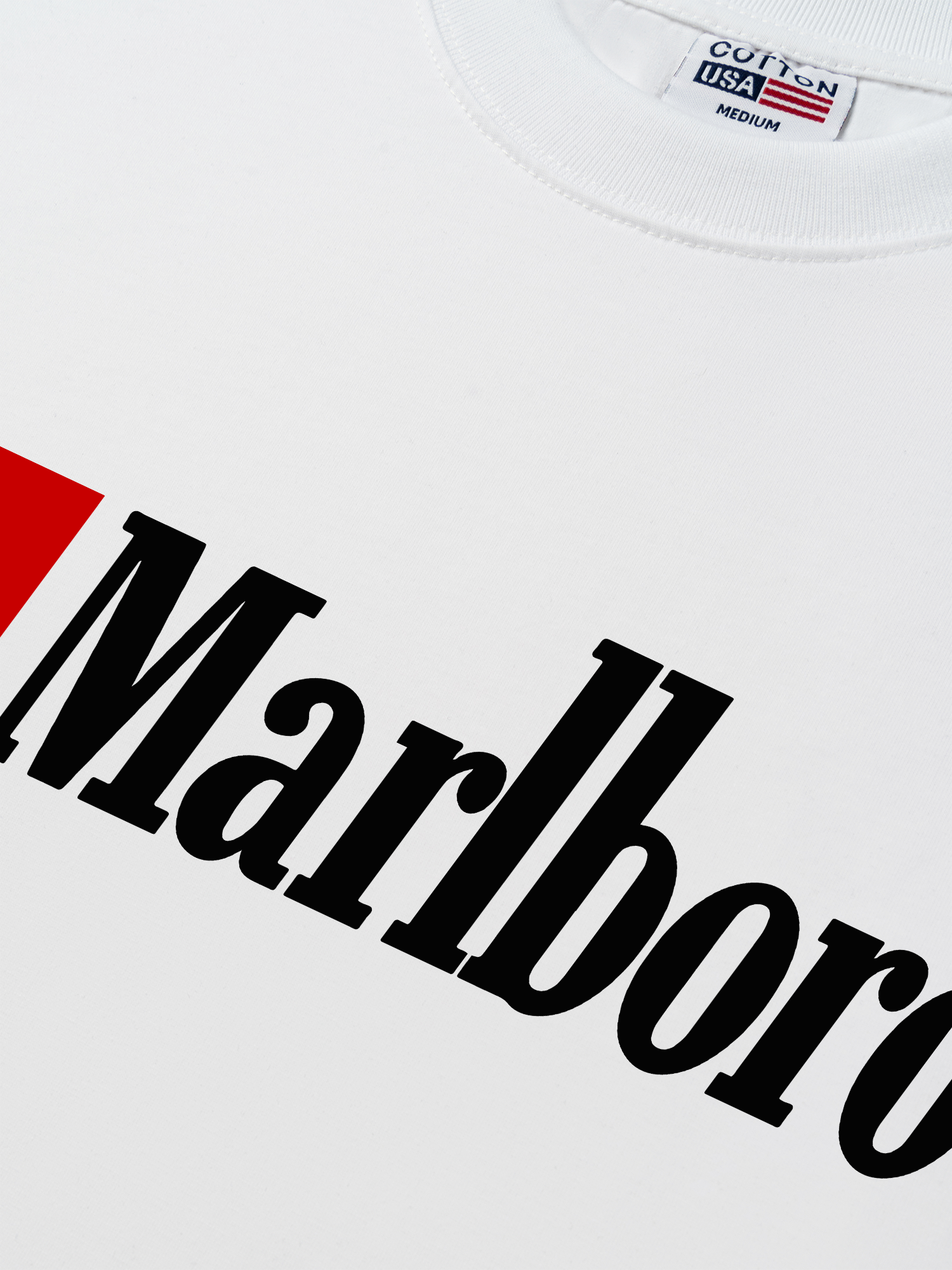 Áo Thun Relaxed Fit Marlboro Typo Logo