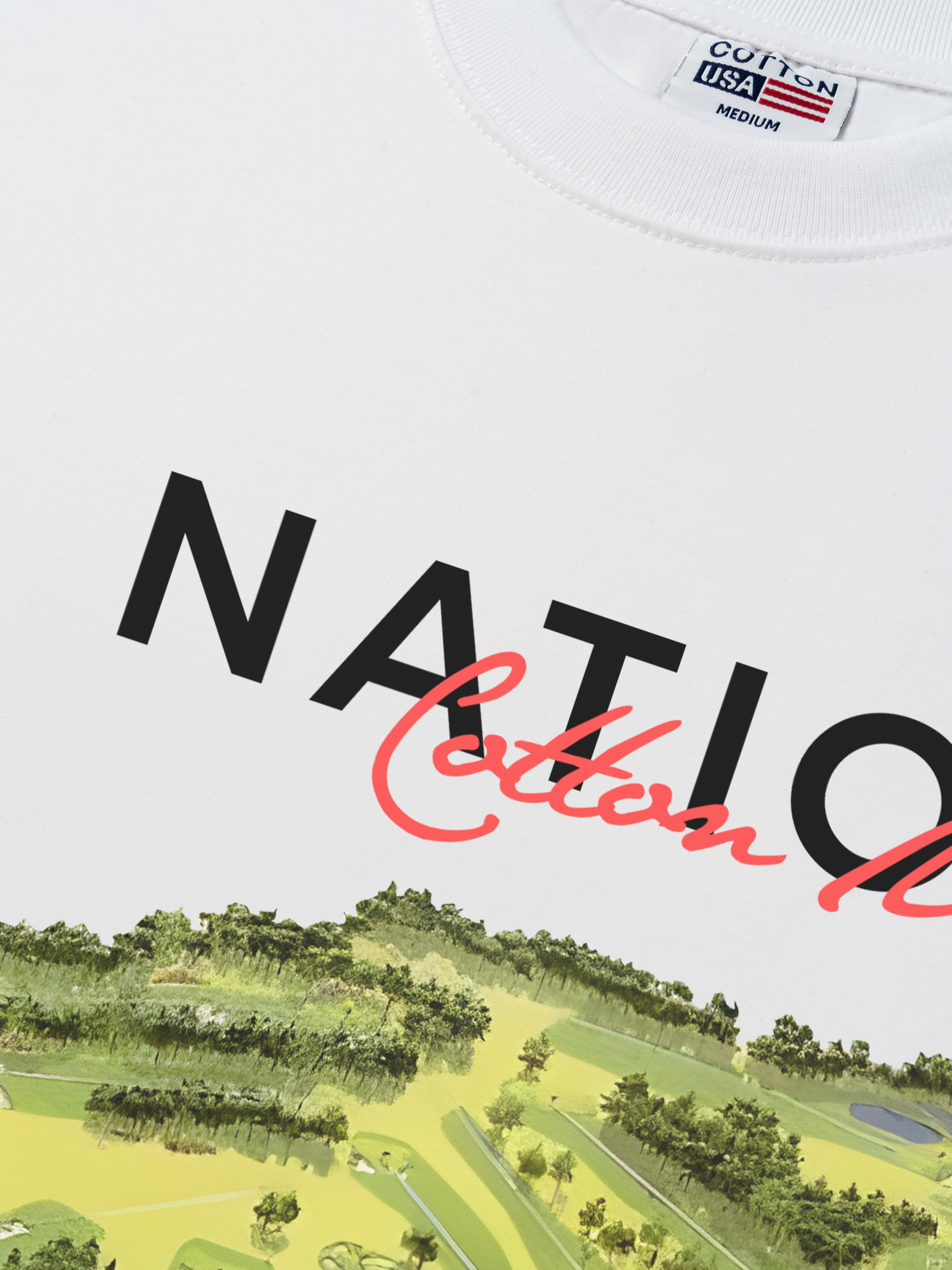 Áo Thun Relaxed Fit Golf National Master