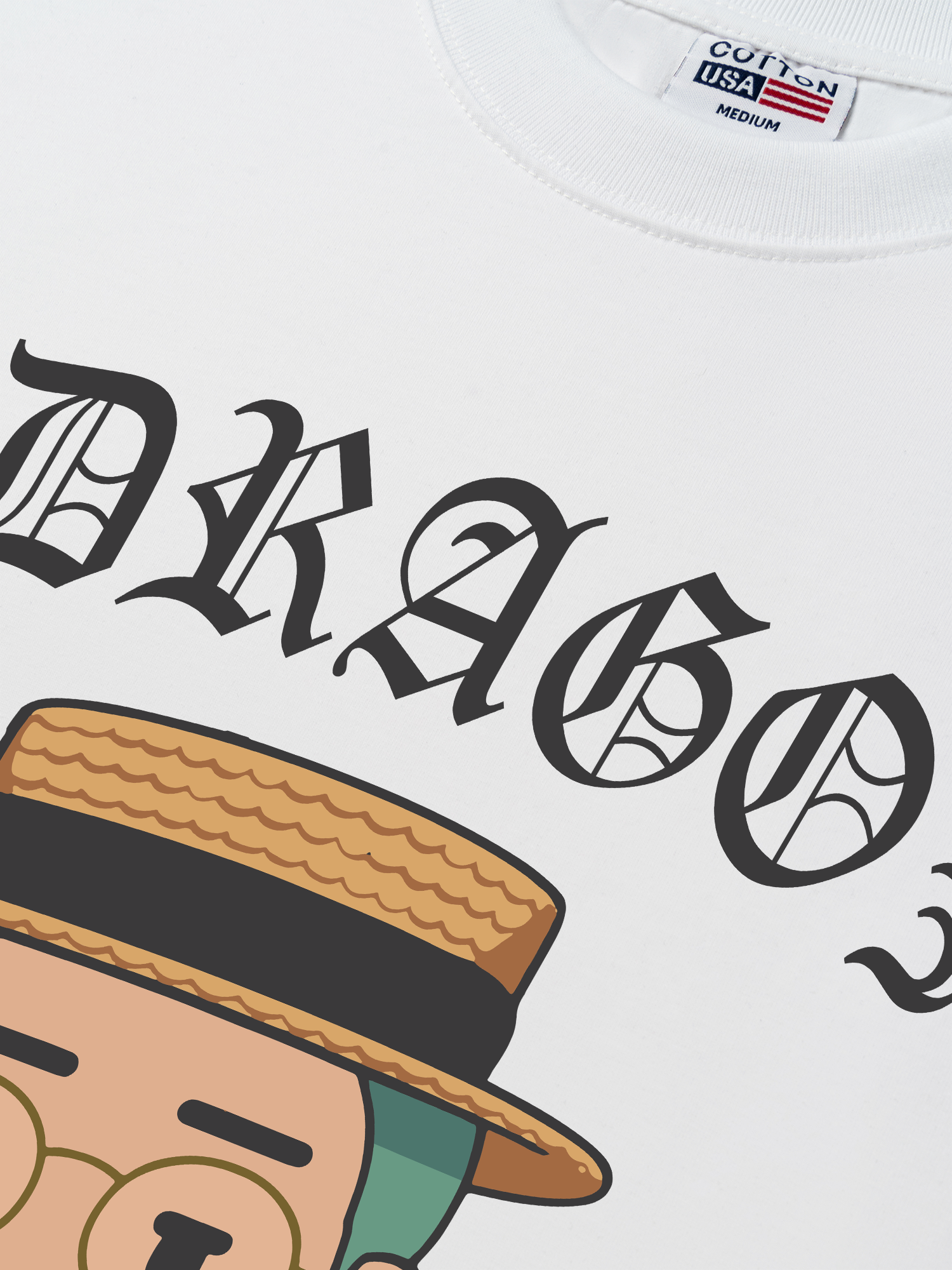 Áo Thun Relaxed Fit Idols Cartoon GD Peace Minusone