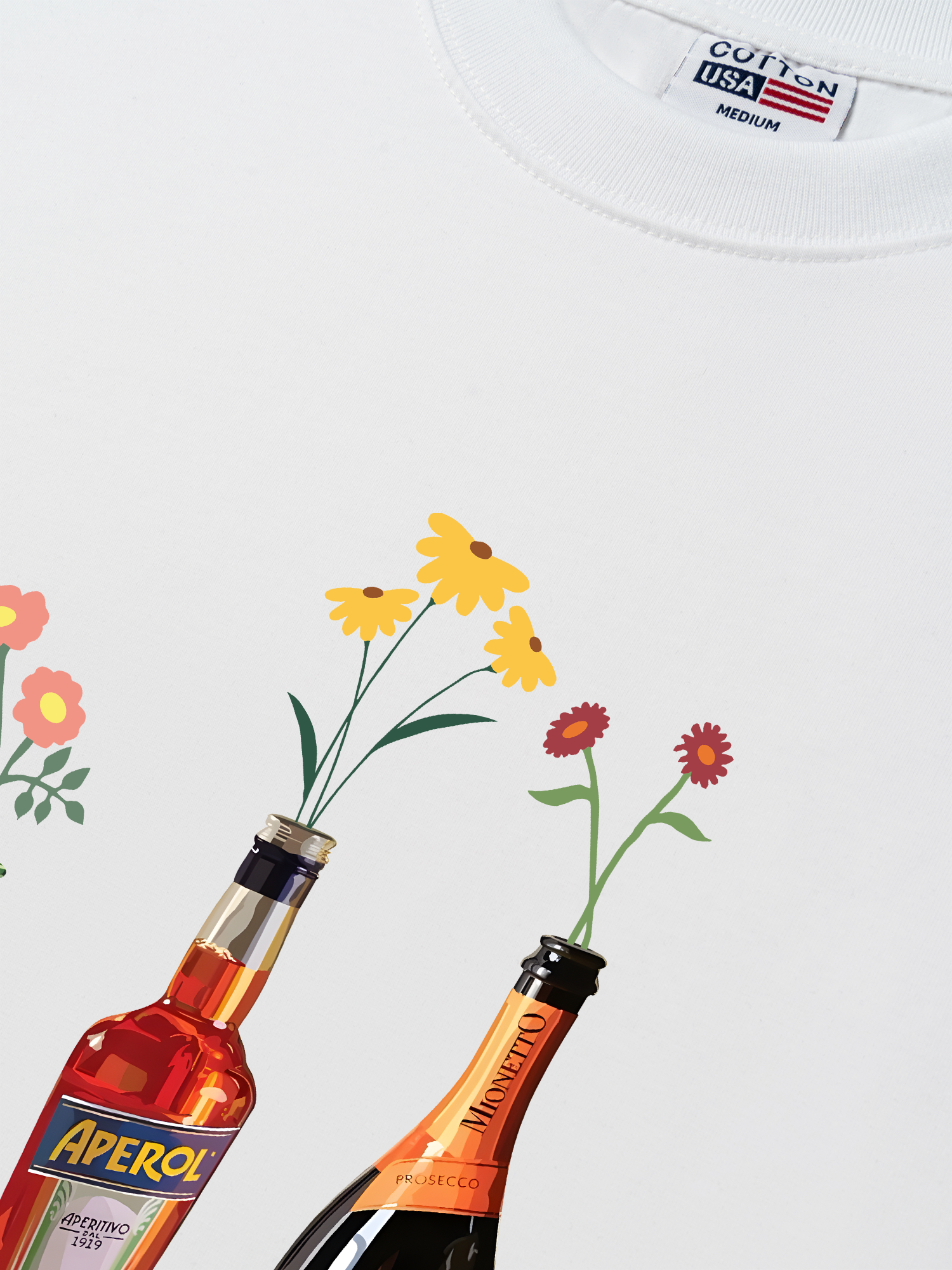 Áo Thun Relaxed Fit Cocktail Vase