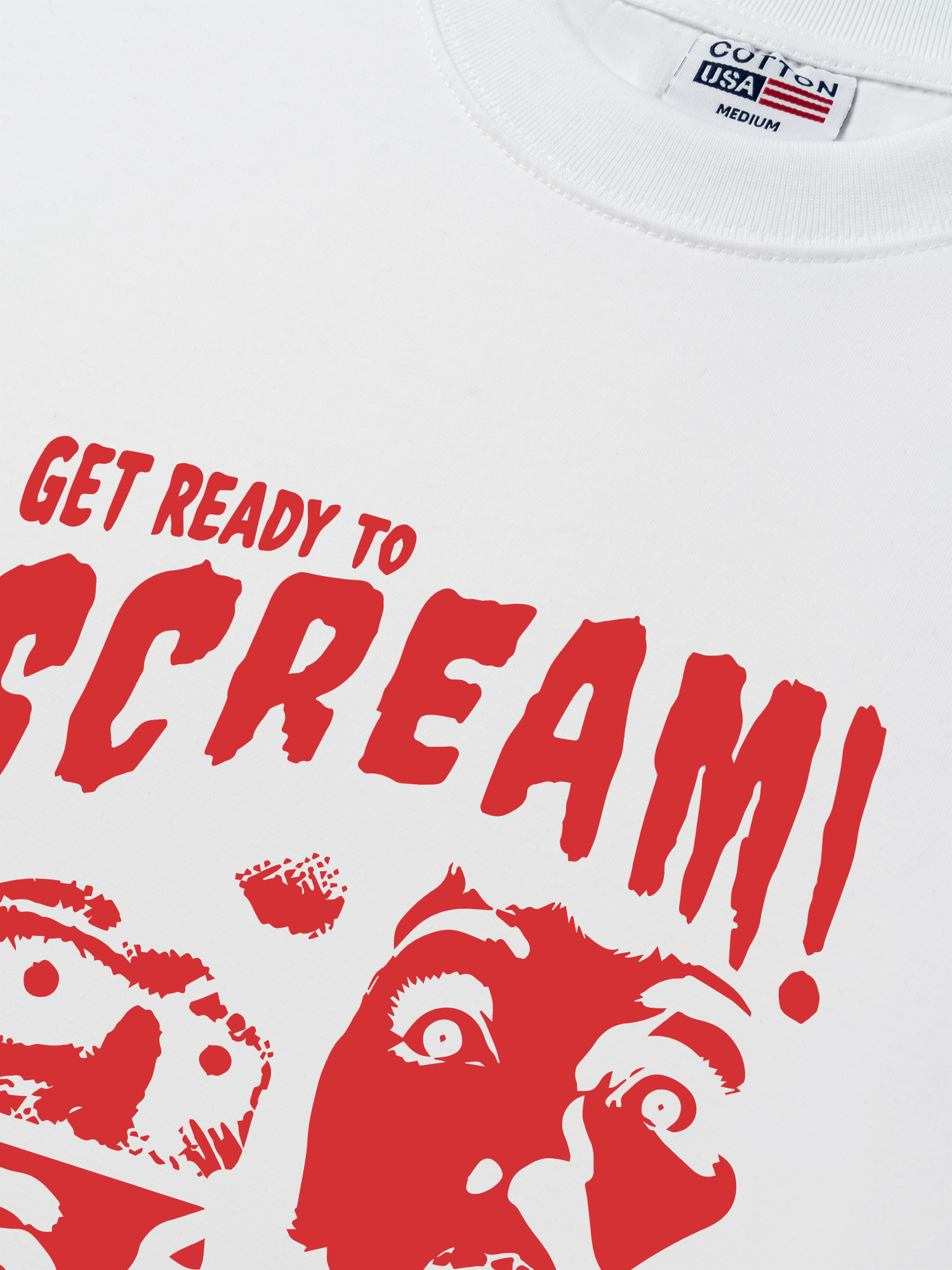 Áo Thun Relaxed Fit Scream