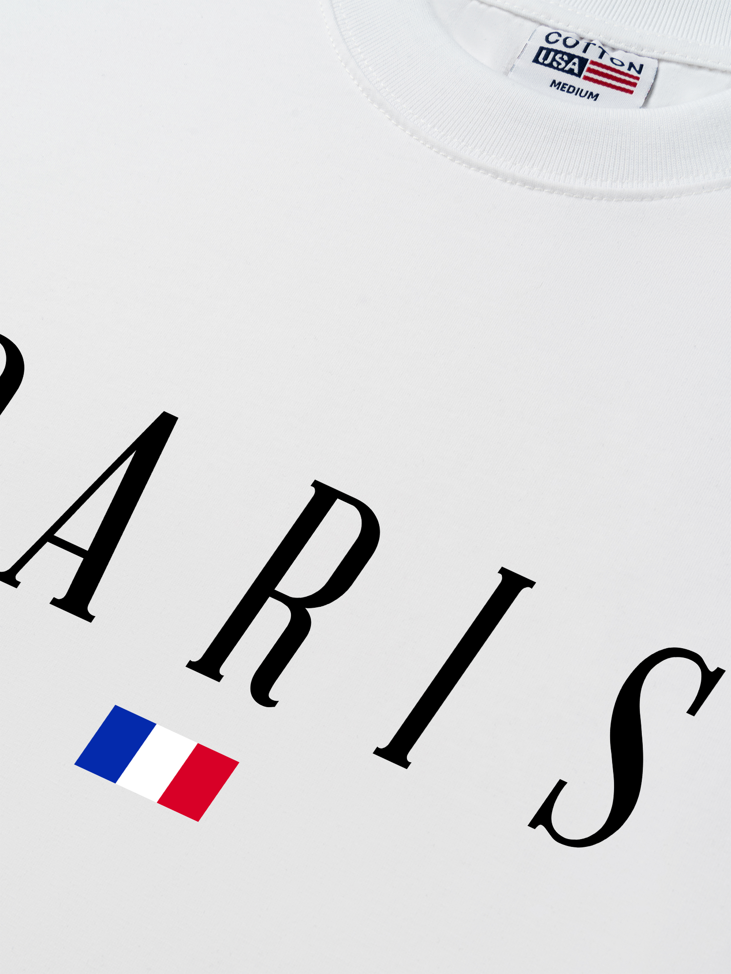 Áo Thun Relaxed Fit Paris Minimalist