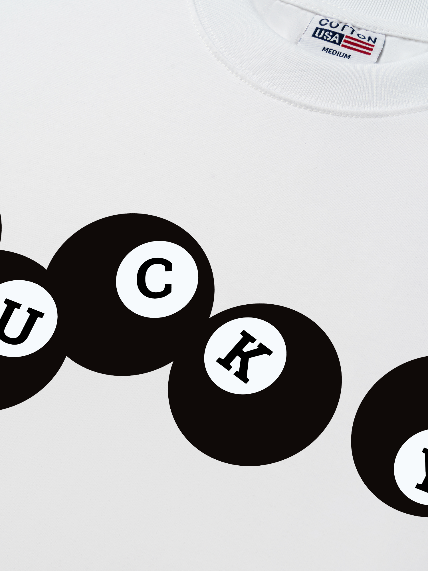 Áo Thun Relaxed Fit Billiards Cue of Fortune