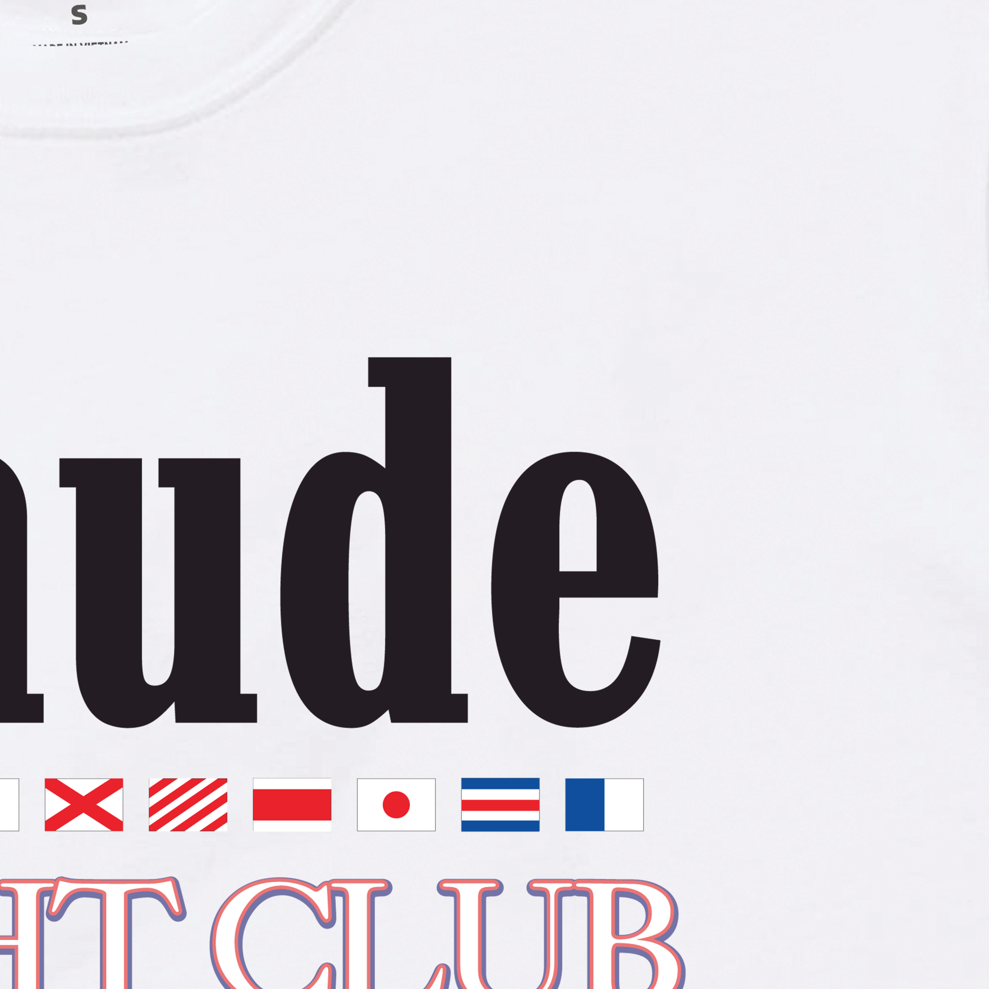 Áo Thun Oversize RHUDE Yacht Cub Vintage