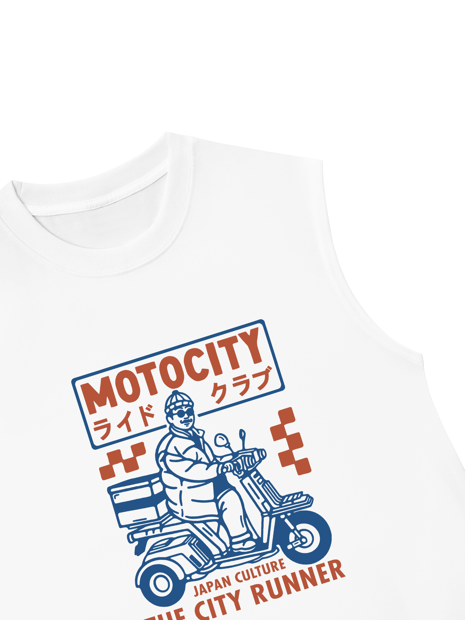 Áo Ba Lỗ Relaxed Fit MOTOCITY