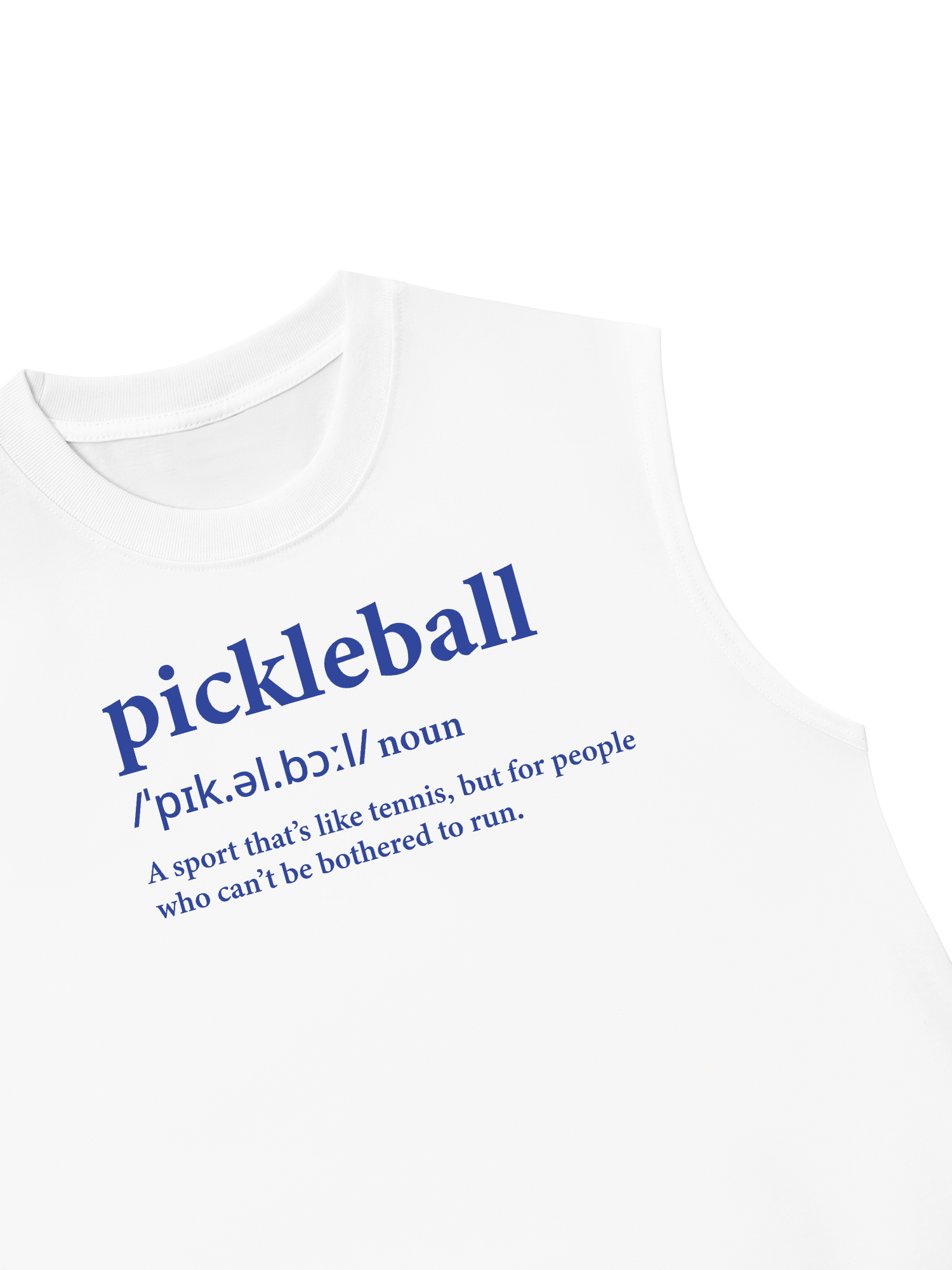Áo Ba Lỗ Relaxed Fit Pickleball Dictionary