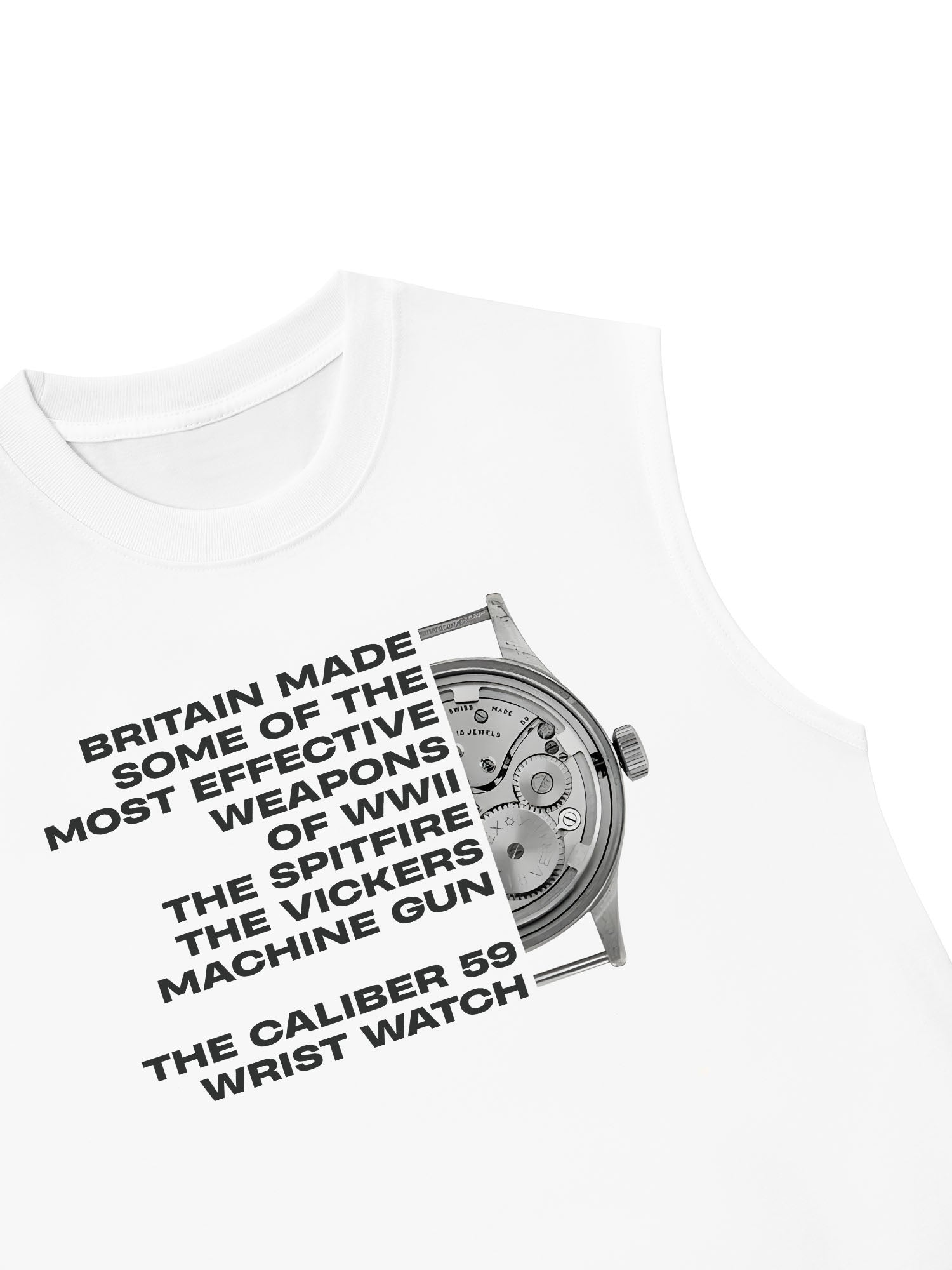 Áo Ba Lỗ Relaxed Fit Watch The Caliber 59