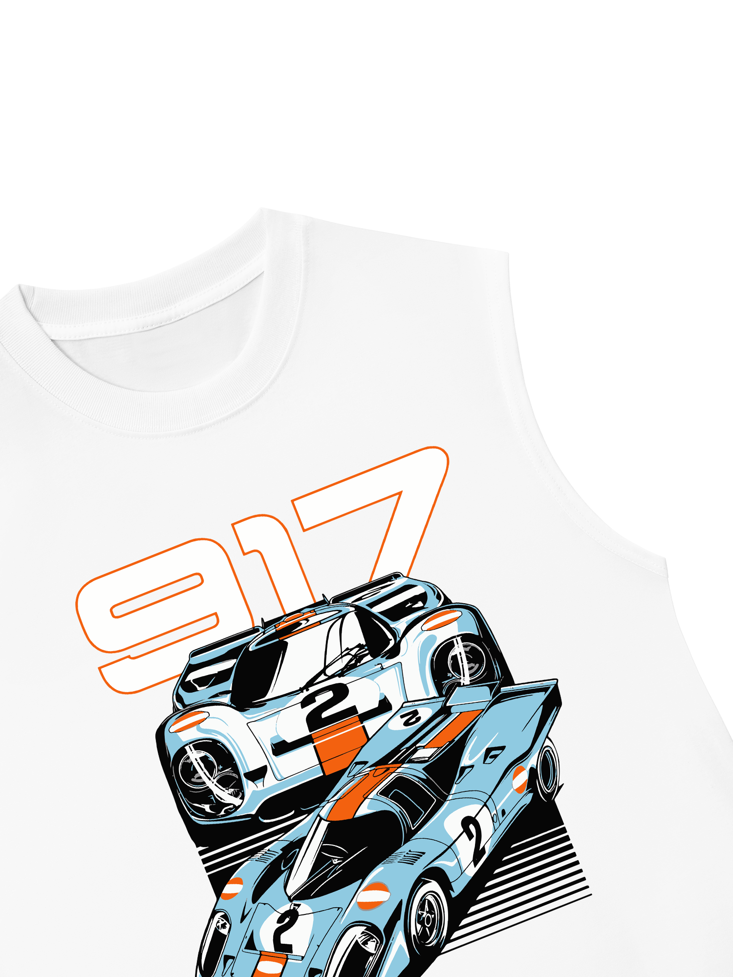 Áo Ba Lỗ Relaxed Fit Porsche Lighting 917