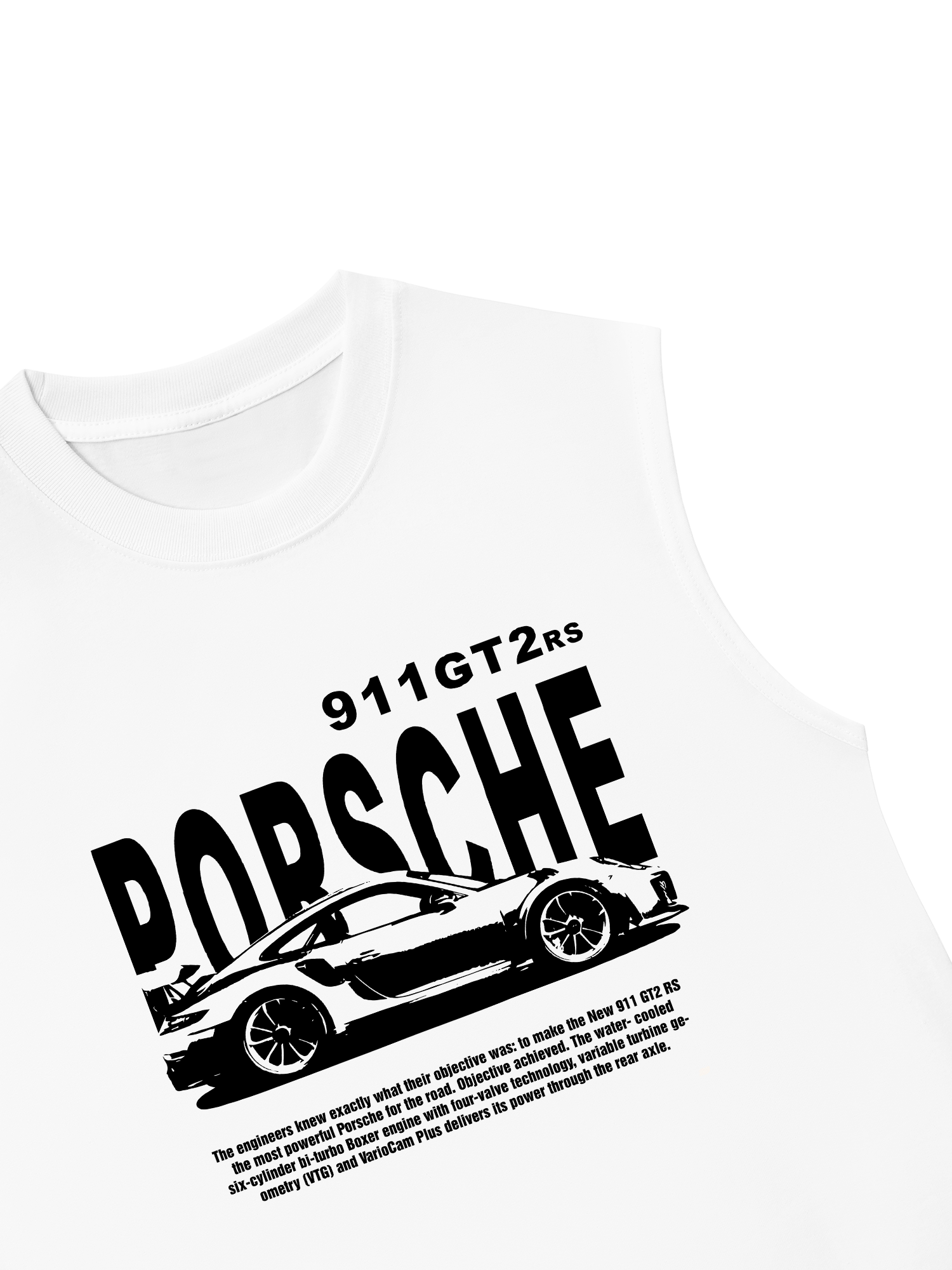 Áo Ba Lỗ Relaxed Fit Porsche The Engineers