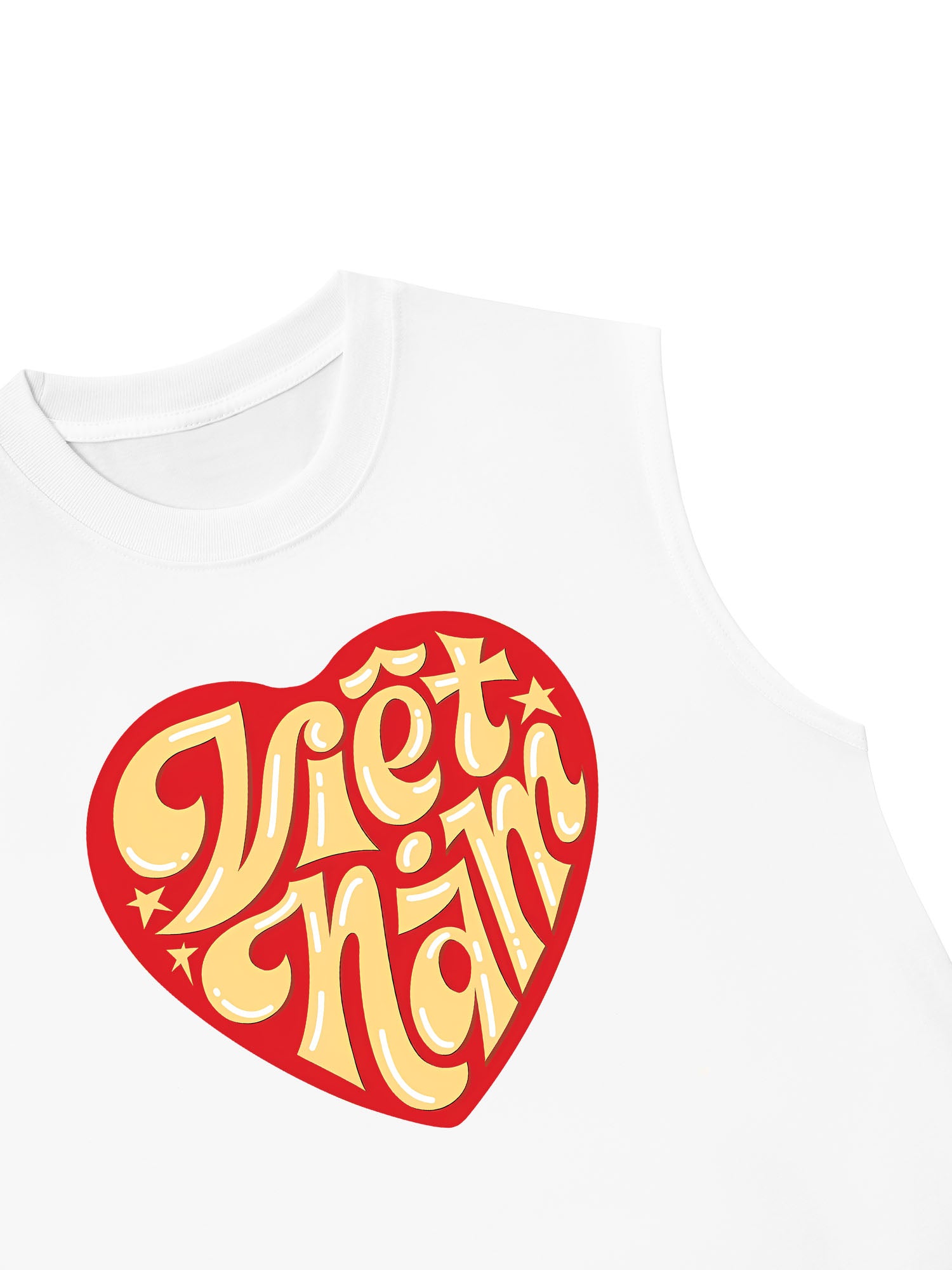 Áo Ba Lỗ Relaxed Fit Việt Nam Heart