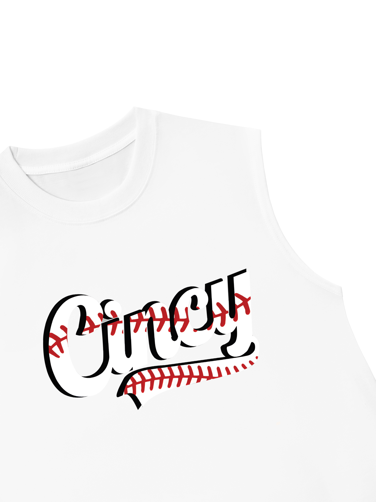 Áo Ba Lỗ Relaxed Fit Baseball Cincy