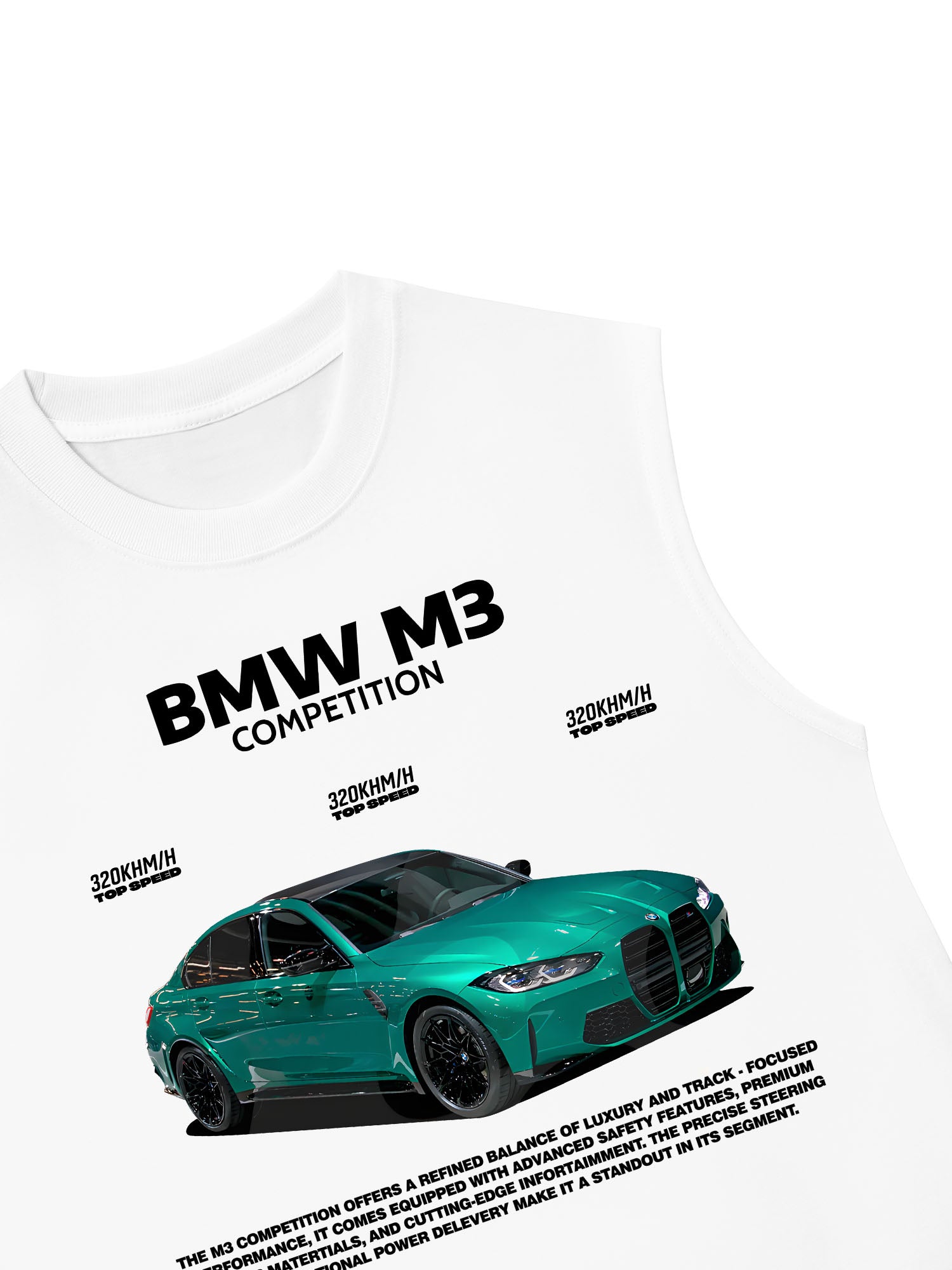 Áo Ba Lỗ Relaxed Fit BMW M3 Competition