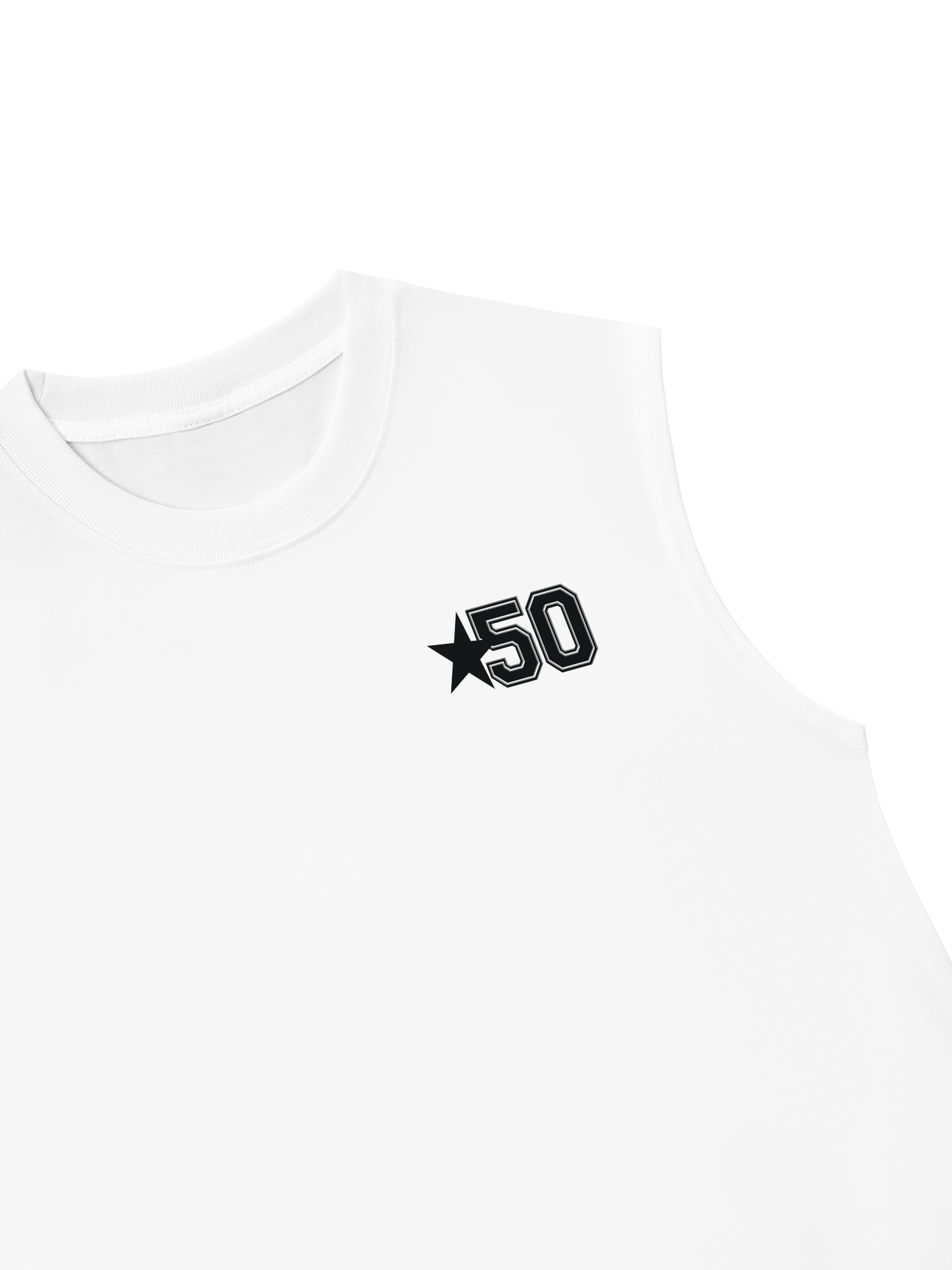 Áo Ba Lỗ Relaxed Fit Los Angeles Champions Black&White