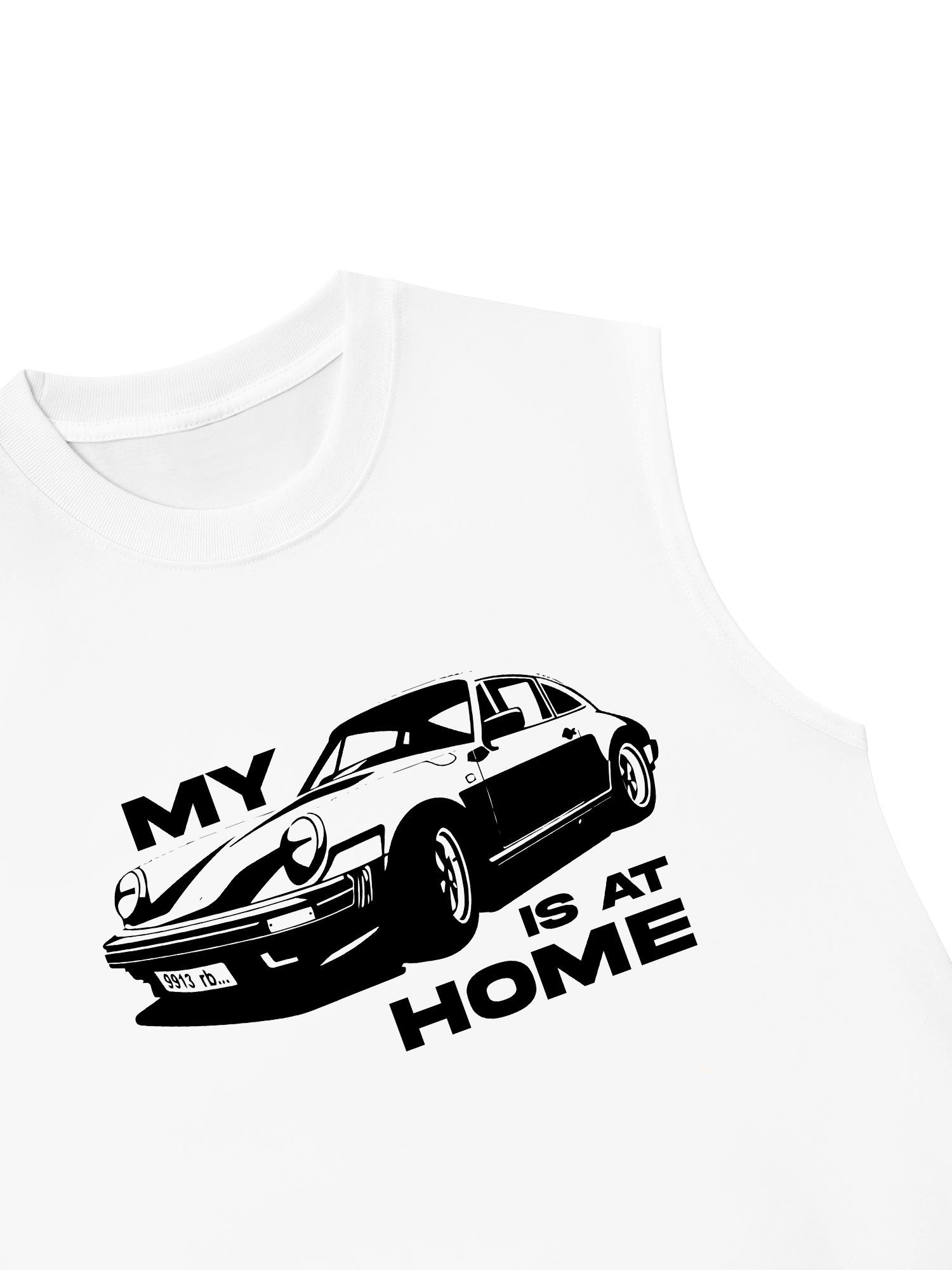 Áo Ba Lỗ Relaxed Fit Porsche My Is At Home