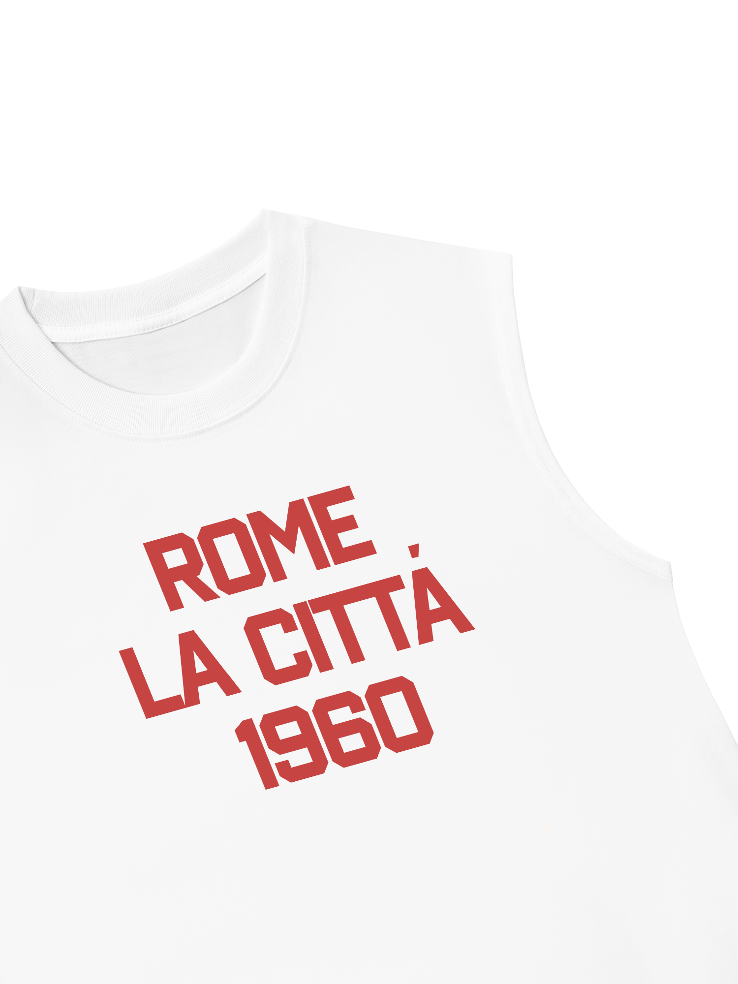 Áo Ba Lỗ Relaxed Fit Rome La Citta